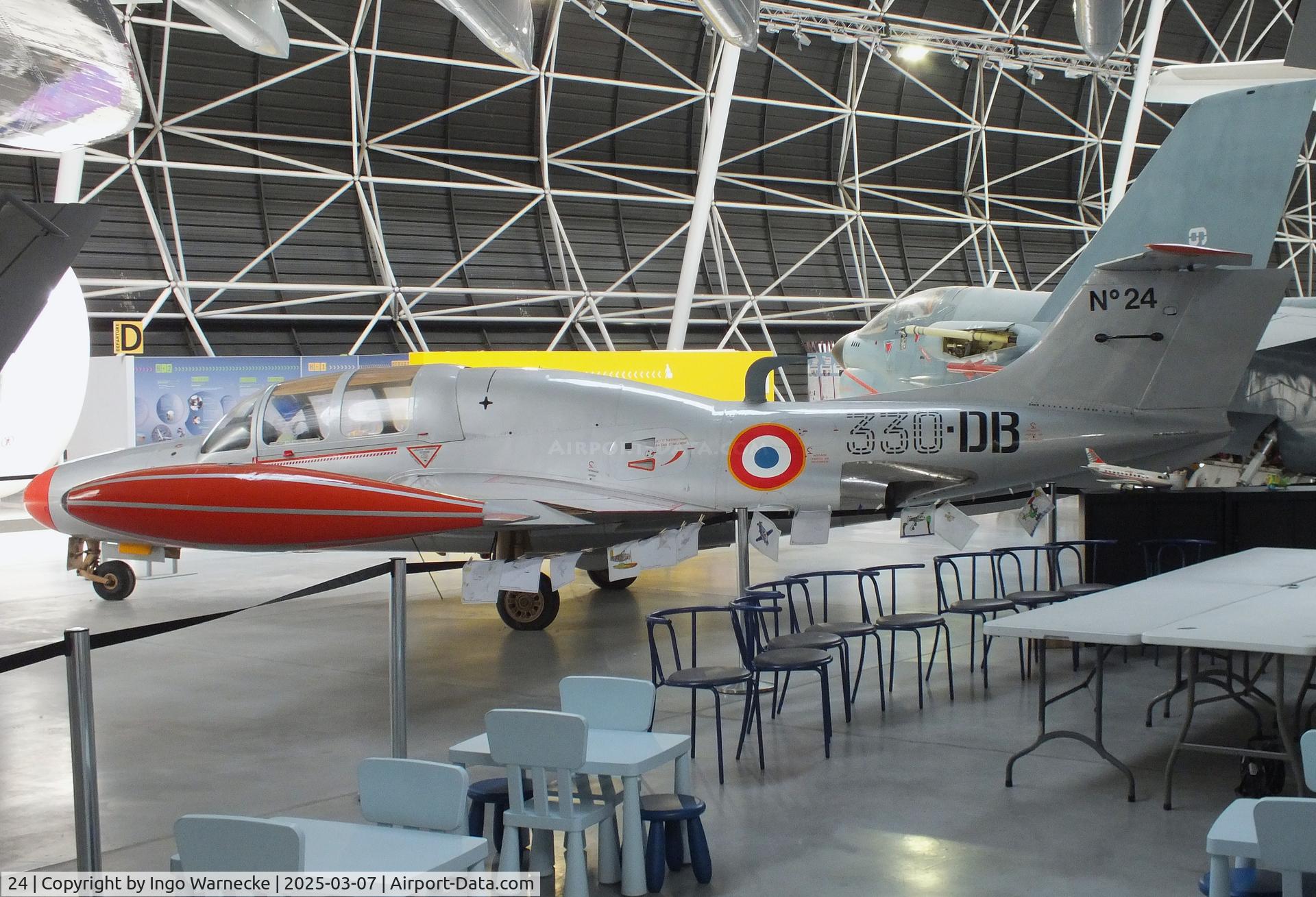 24, 1958 Morane-Saulnier MS-760 Paris IR C/N 24, Morane-Saulnier MS.760 Paris IR at the Aeroscopia, Blagnac (Toulouse)