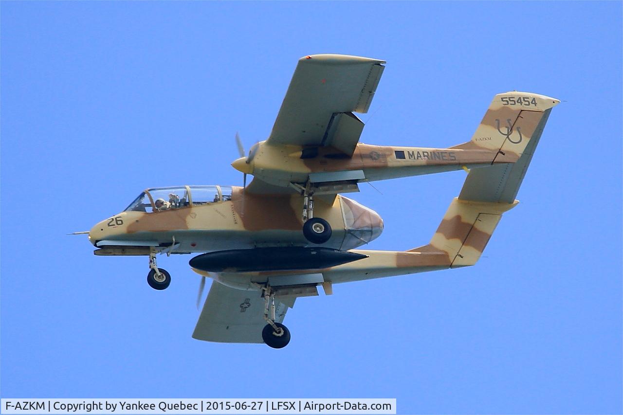 F-AZKM, 1971 North American OV-10B Bronco C/N 338-9 (305-65), North American OV-10B Bronco, On display, Luxeuil-St Sauveur Air Base 116 (LFSX)