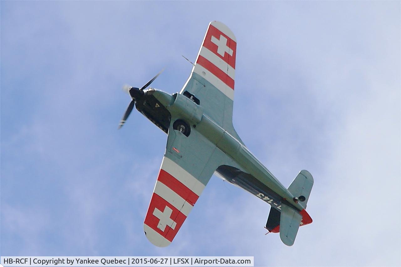 HB-RCF, 1942 Morane-Saulnier D-3801 (MS-412) C/N 194, Morane-Saulnier D-3801, On display, Luxeuil-Saint Sauveur Air Base 116 (LFSX)