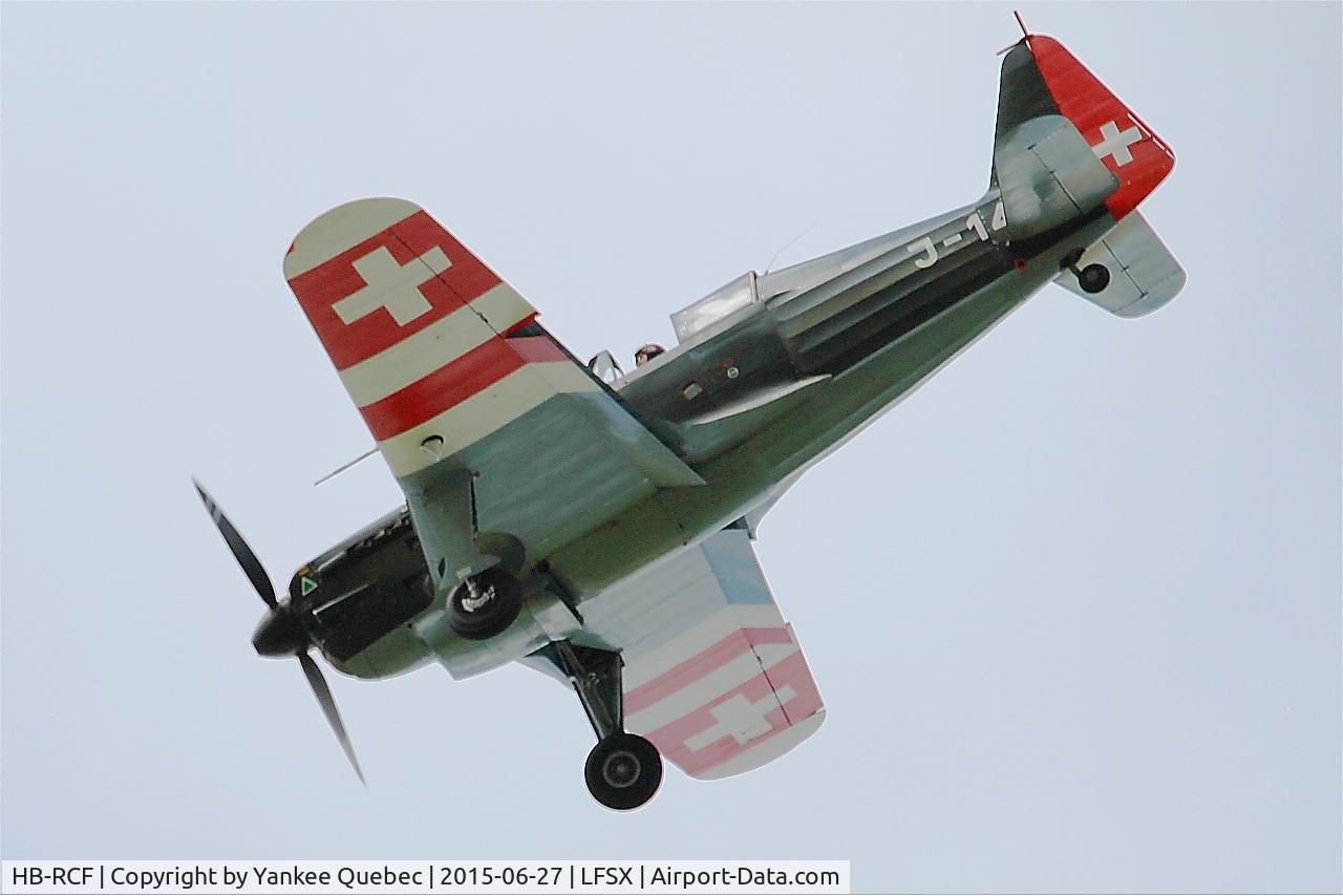 HB-RCF, 1942 Morane-Saulnier D-3801 (MS-412) C/N 194, Morane-Saulnier D-3801, On display, Luxeuil-Saint Sauveur Air Base 116 (LFSX)