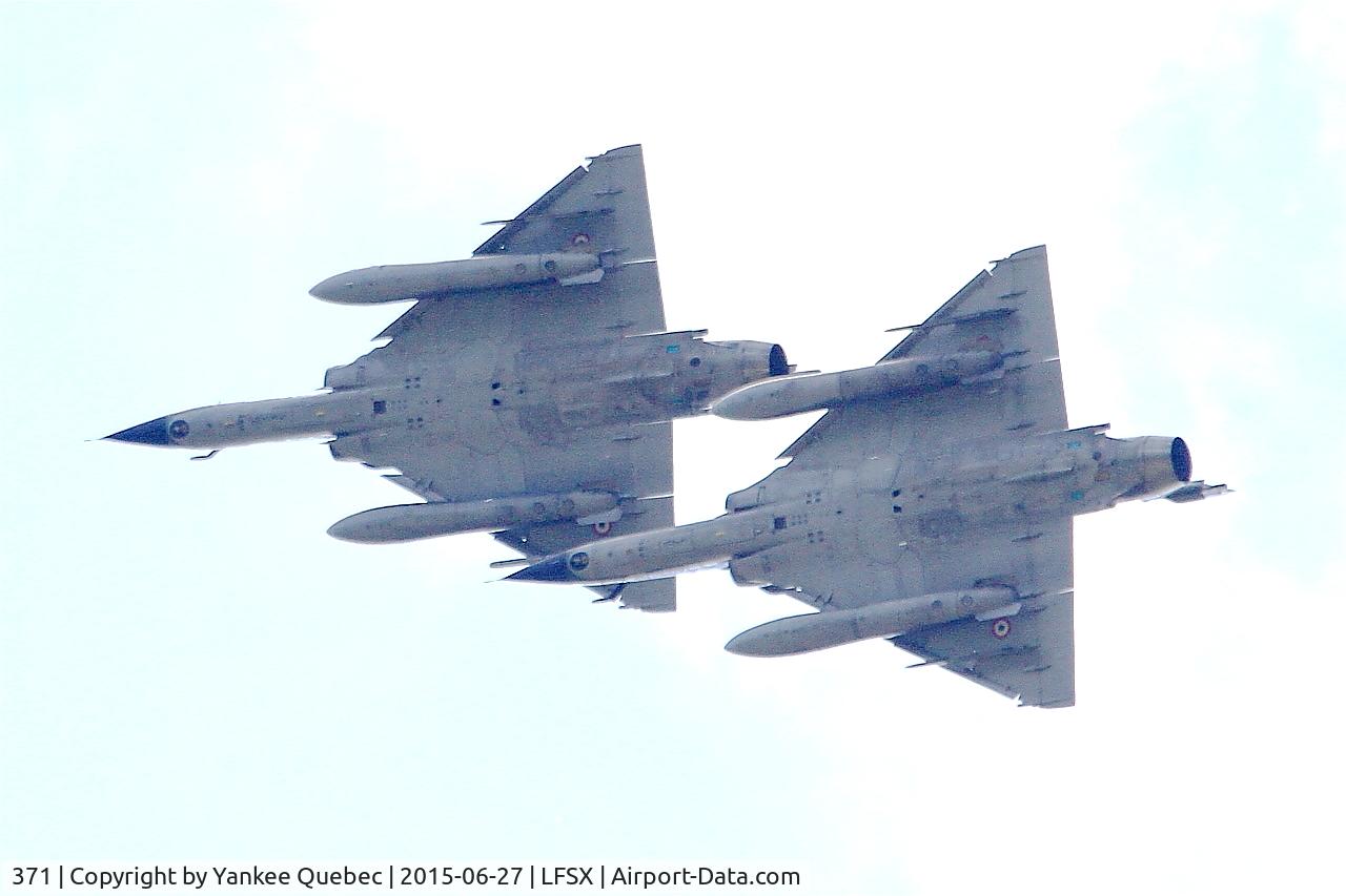 371, Dassault Mirage 2000N C/N 378, Dassault Mirage 2000N,  Luxeuil-St Sauveur Air Base 116 (LFSX)