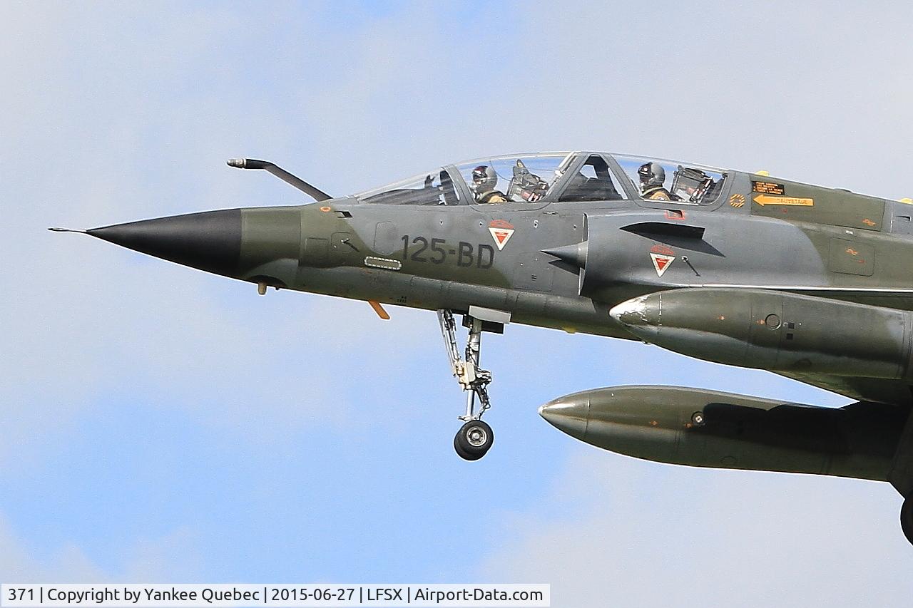 371, Dassault Mirage 2000N C/N 378, Dassault Mirage 2000N,  Luxeuil-St Sauveur Air Base 116 (LFSX)