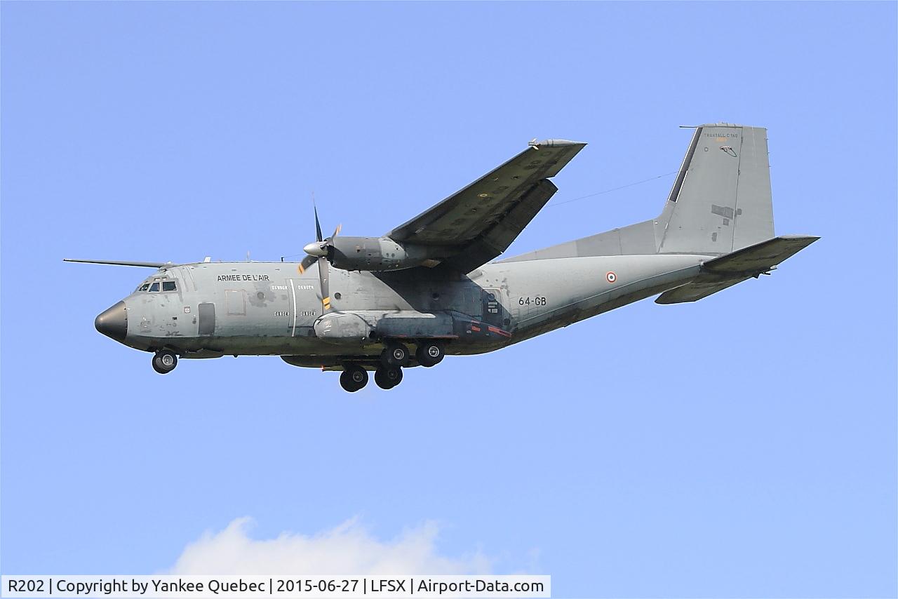 R202, Transall C-160R C/N 202, Transall C-160R, Luxeuil-Saint Sauveur Air Base 116 (LFSX)