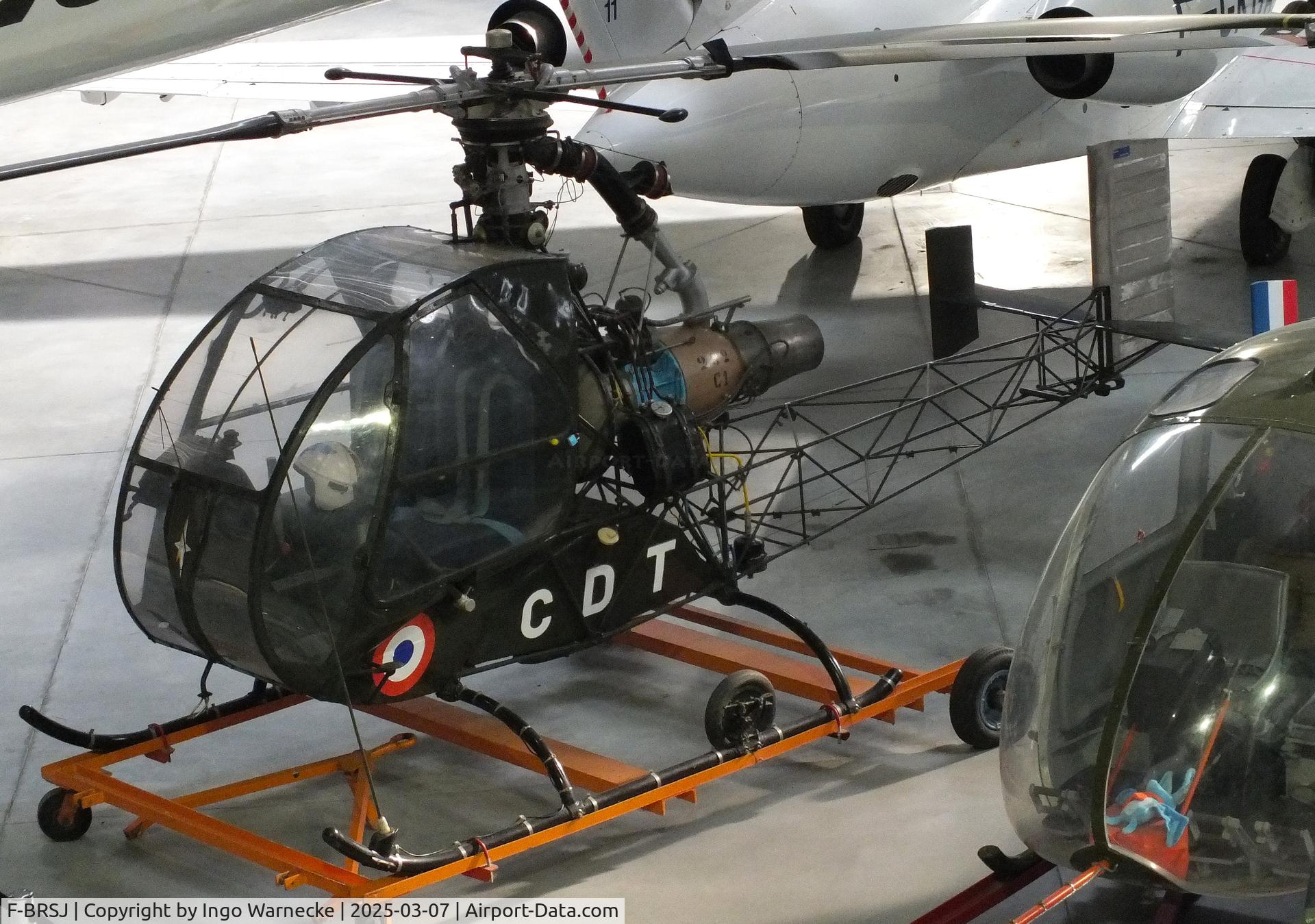 F-BRSJ, Sud Aviation SO-1221S Djinn C/N 81FR131, Sud Aviation SO.1221S Djinn at the Aeroscopia, Blagnac (Toulouse)