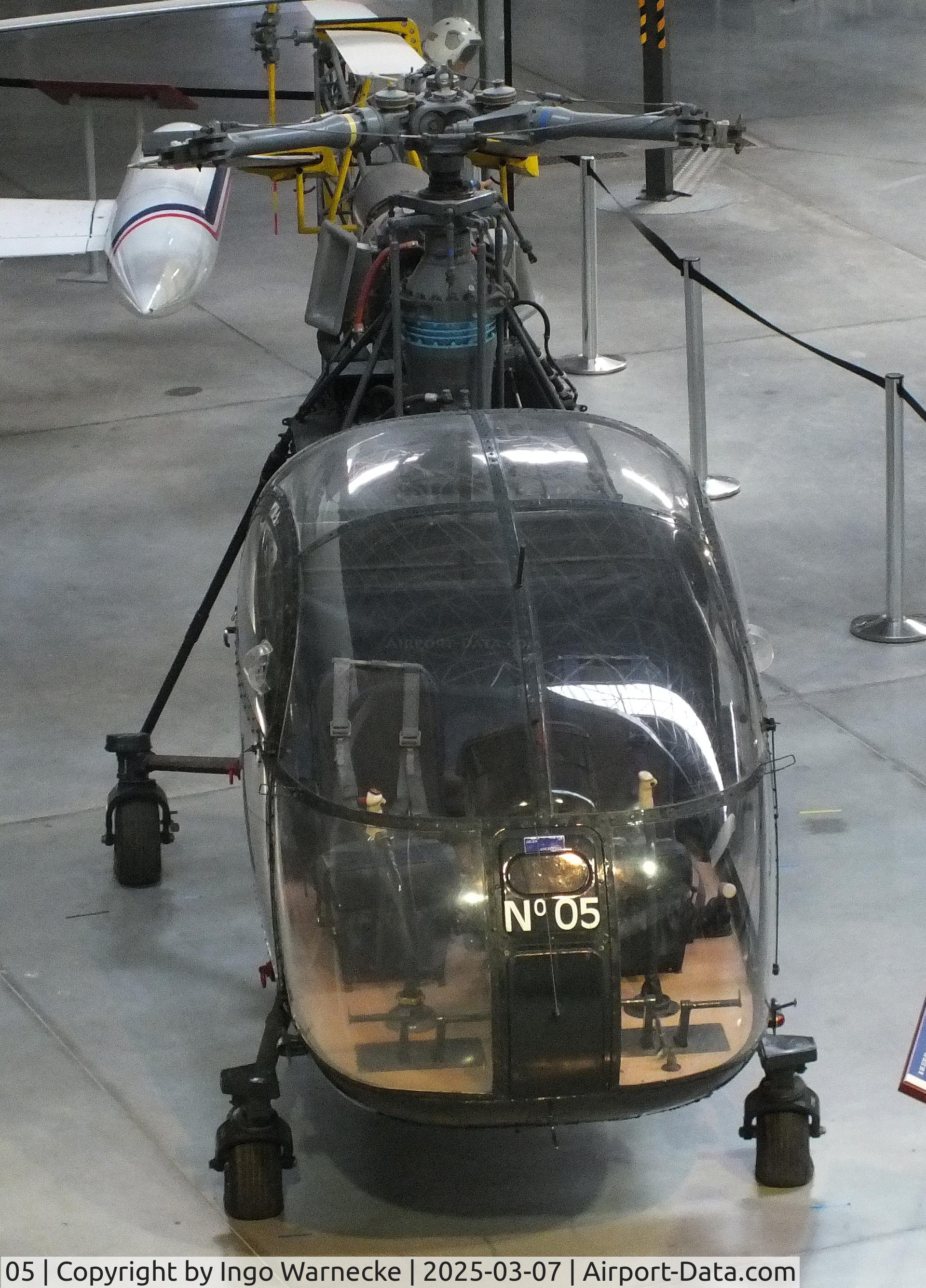 05, 1955 SNCASE SE-3130 Alouette II Marine C/N 05, SNCASE SE.3130 Alouette II Marine at the Aeroscopia, Blagnac (Toulouse)