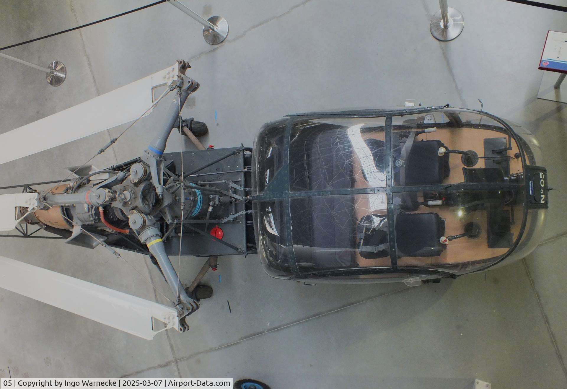 05, 1955 SNCASE SE-3130 Alouette II Marine C/N 05, SNCASE SE.3130 Alouette II Marine at the Aeroscopia, Blagnac (Toulouse)