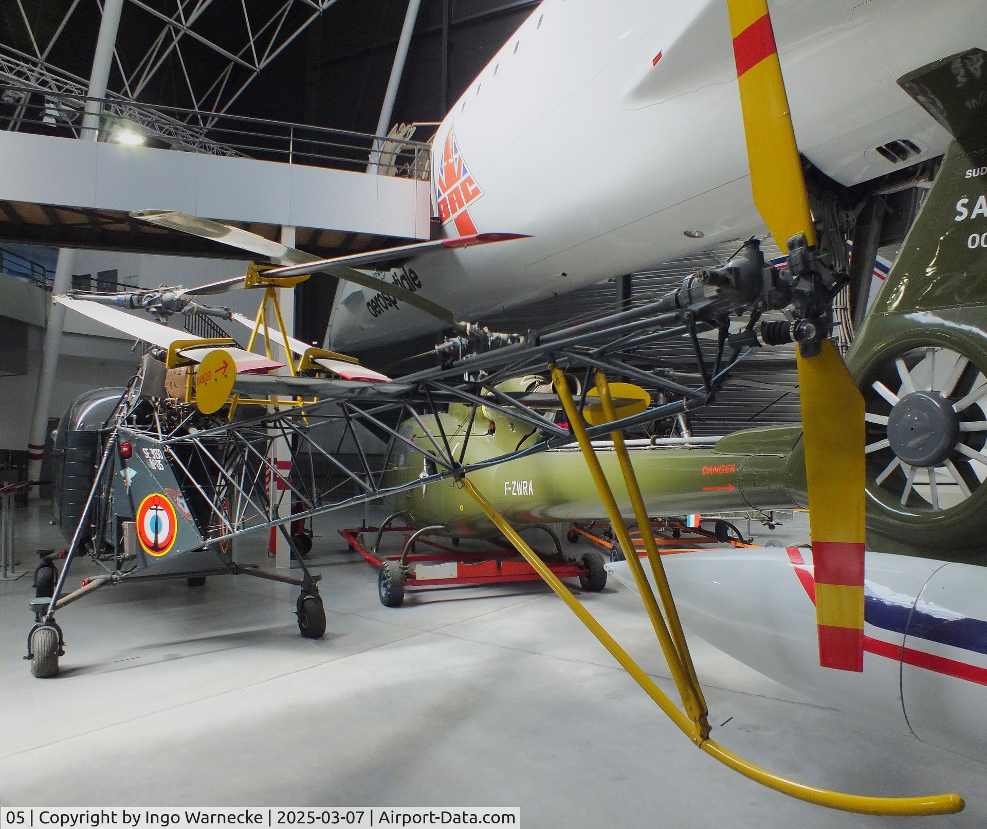 05, 1955 SNCASE SE-3130 Alouette II Marine C/N 05, SNCASE SE.3130 Alouette II Marine at the Aeroscopia, Blagnac (Toulouse)