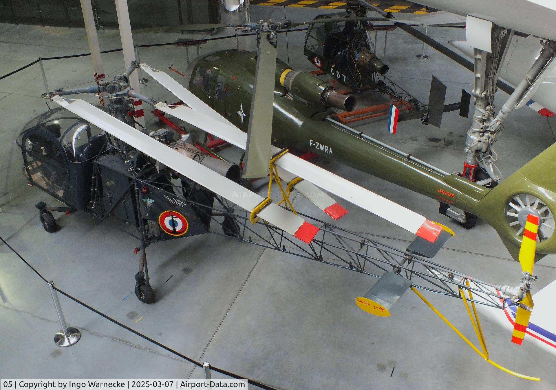 05, 1955 SNCASE SE-3130 Alouette II Marine C/N 05, SNCASE SE.3130 Alouette II Marine at the Aeroscopia, Blagnac (Toulouse)