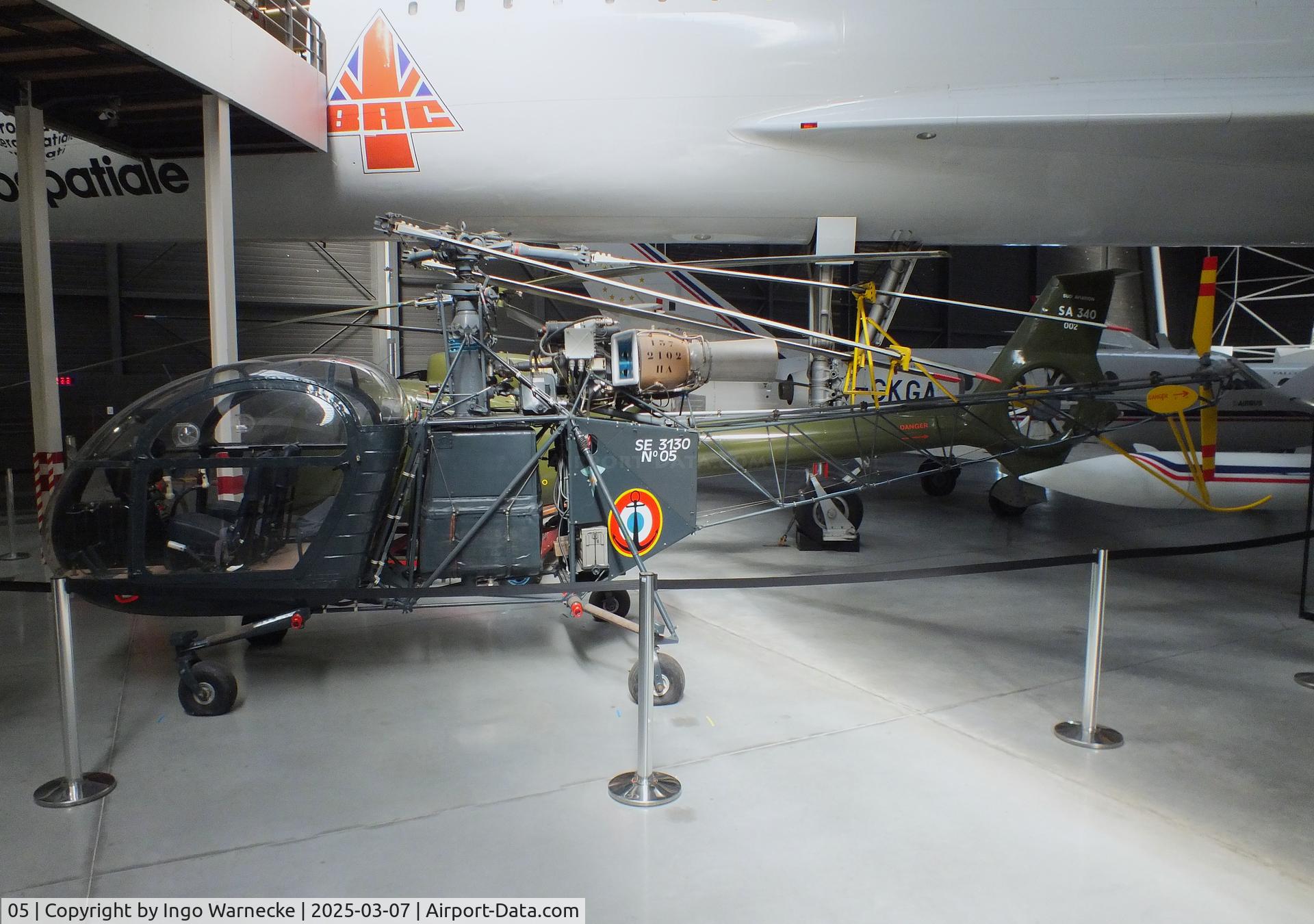 05, 1955 SNCASE SE-3130 Alouette II Marine C/N 05, SNCASE SE.3130 Alouette II Marine at the Aeroscopia, Blagnac (Toulouse)