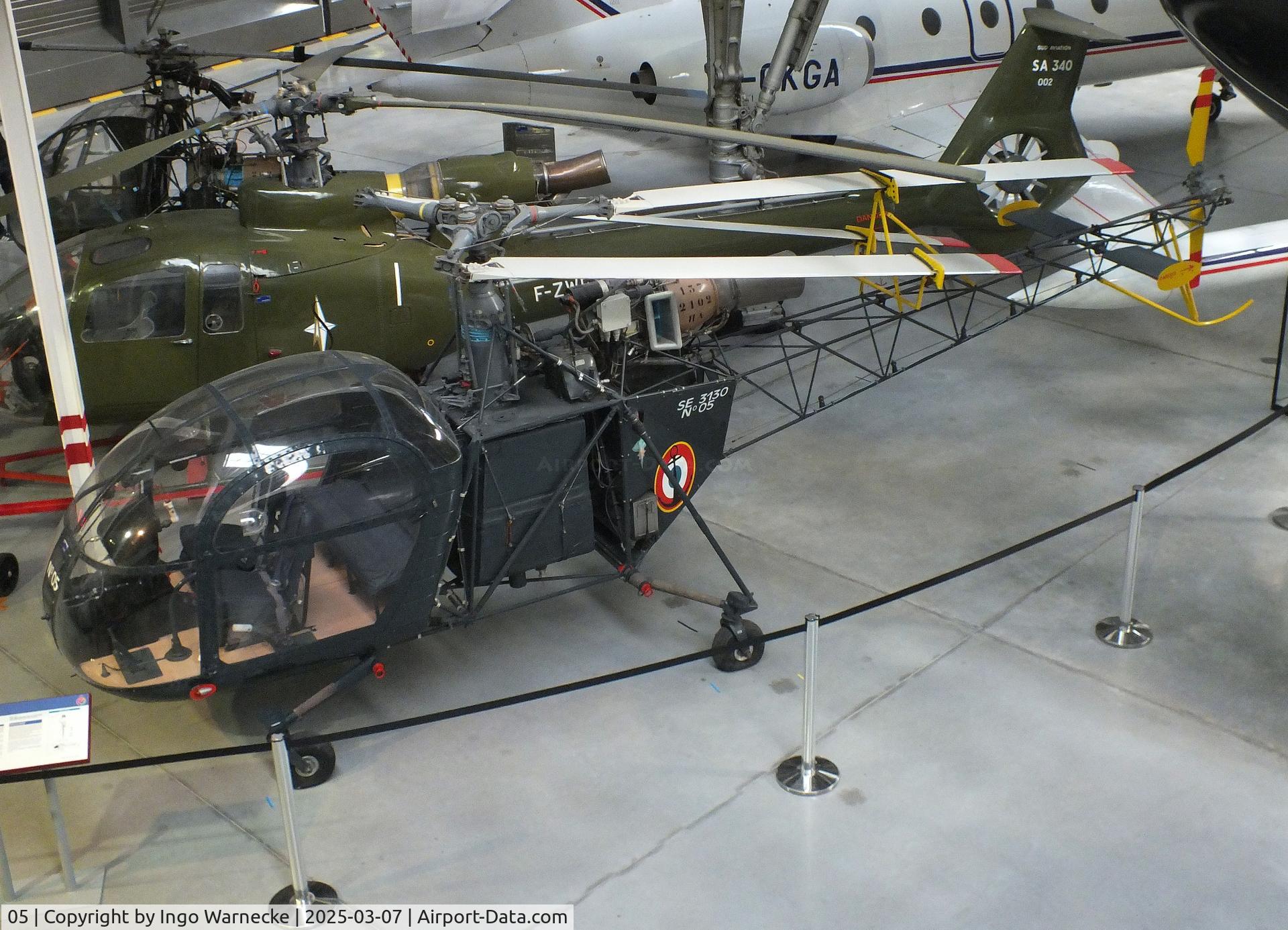 05, 1955 SNCASE SE-3130 Alouette II Marine C/N 05, SNCASE SE.3130 Alouette II Marine at the Aeroscopia, Blagnac (Toulouse)