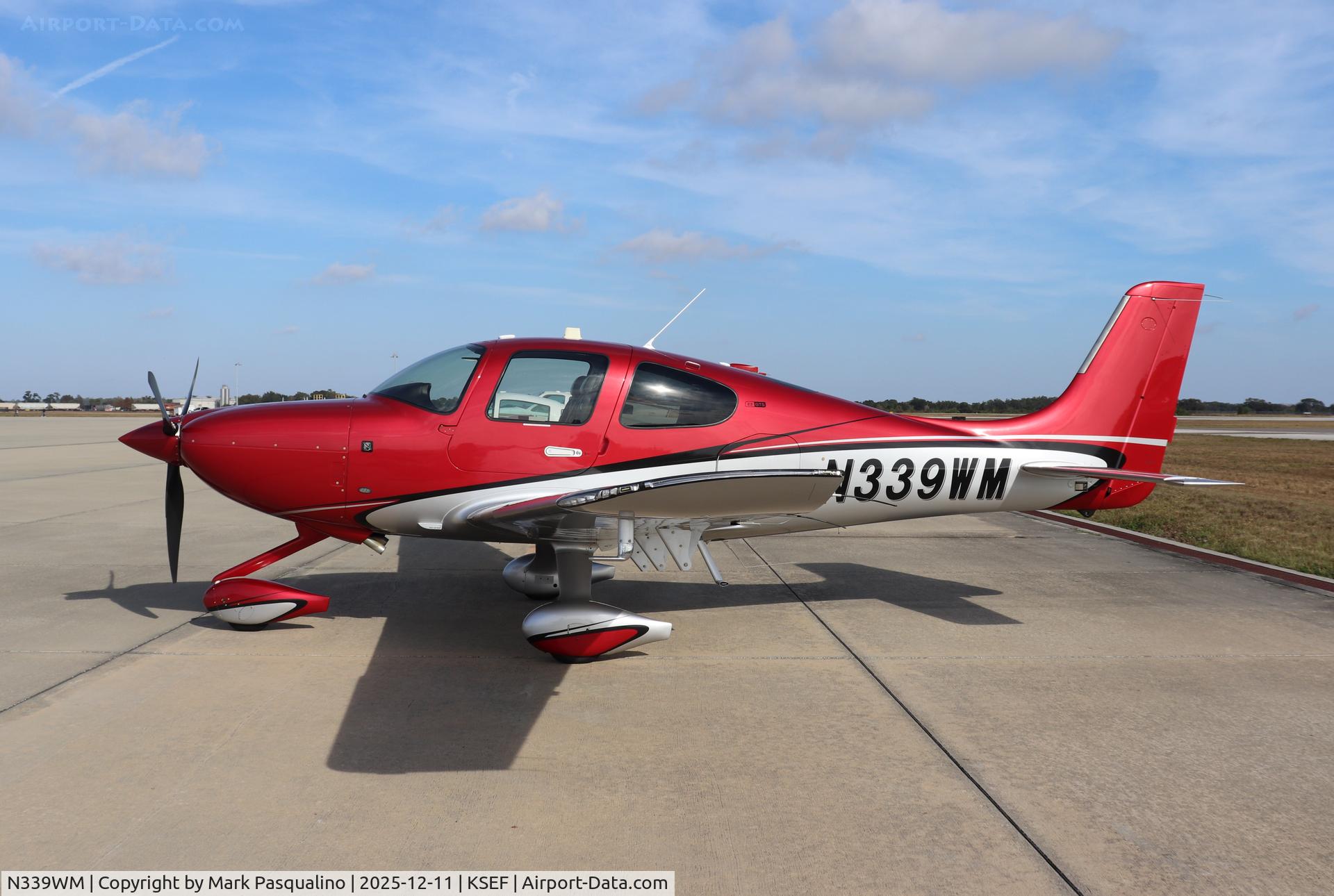 N339WM, 2024 Cirrus SR22 C/N 9850, Cirrus SR22
