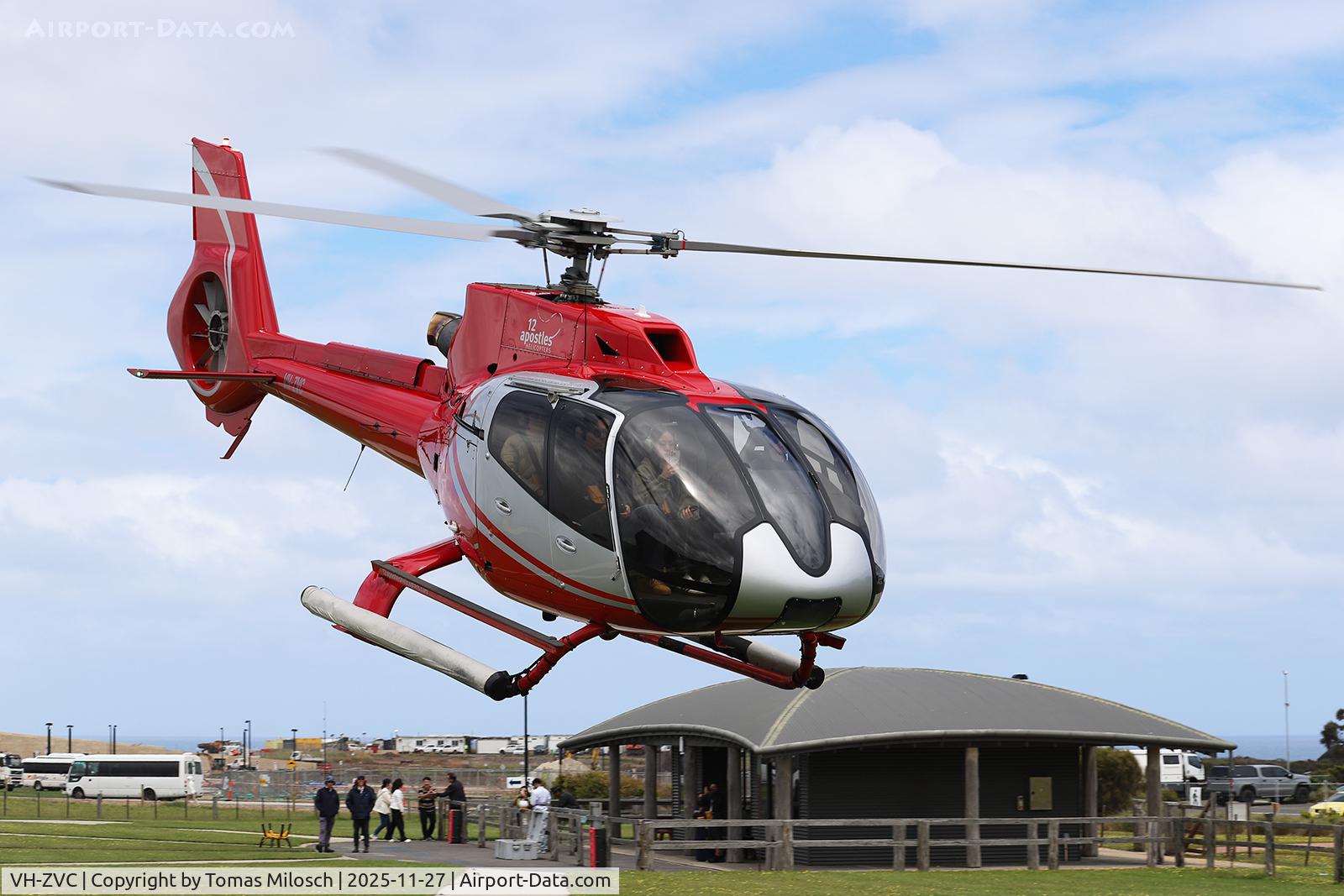 VH-ZVC, 2014 Airbus Helicopters EC-130T-2 C/N 7947, Heliport Twelve Apostles, Victoria, Australia