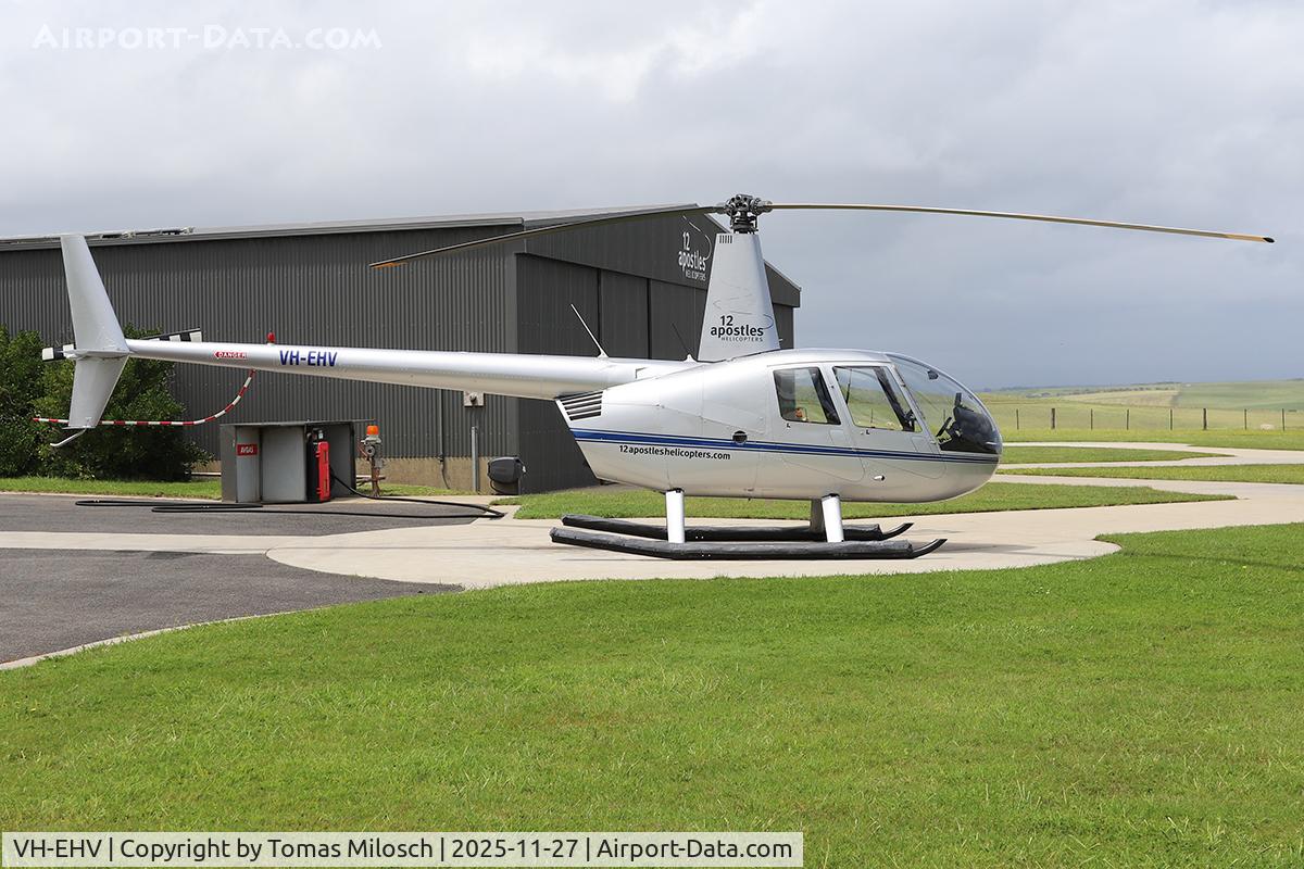 VH-EHV, Robinson R44 Clipper II C/N 12431, Heliport Twelve Apostles, Victoria, Australia