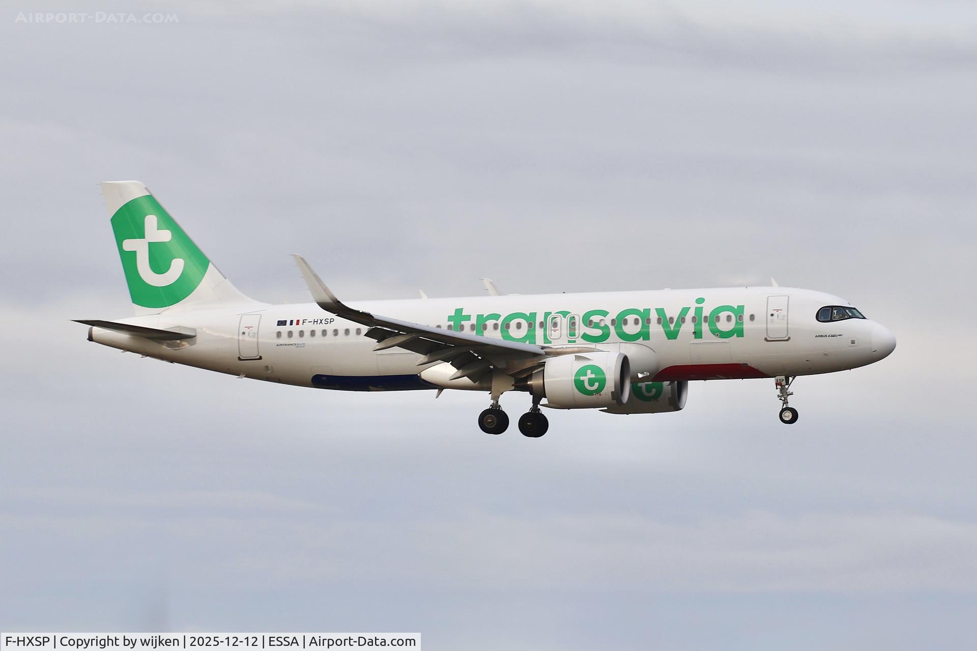 F-HXSP, 2025 Airbus A320-252N C/N 12555, Rwy 01L