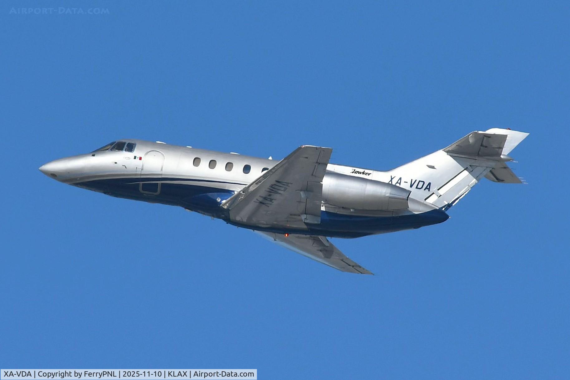 XA-VDA, British Aerospace 125-800A C/N 258185, Promotora Alfestival SA HS800