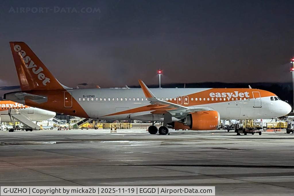 G-UZHO, 2018 Airbus A320-251N C/N 8411, Parked