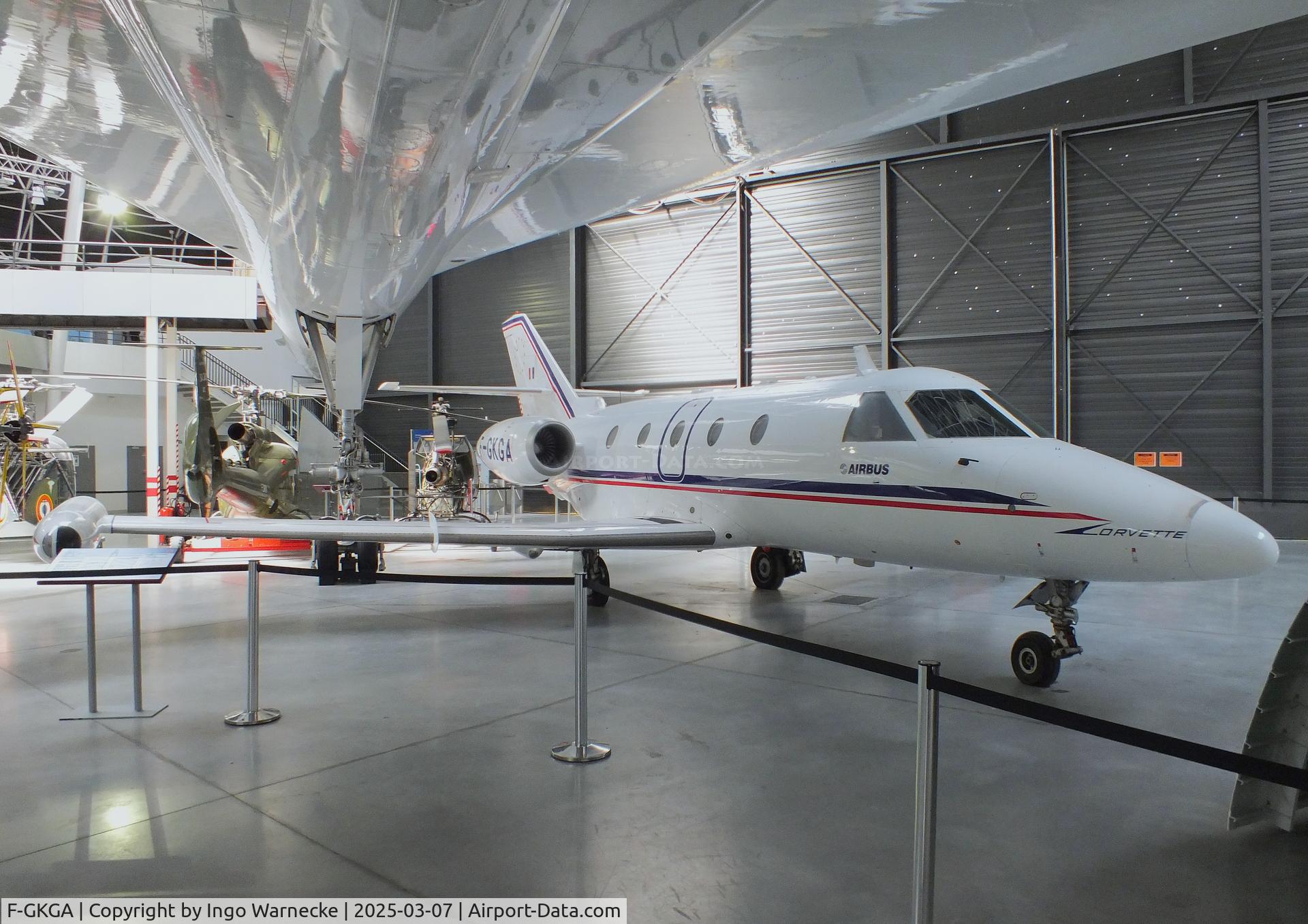 F-GKGA, Aerospatiale SN-601 Corvette C/N 11, Aerospatiale SN.601 Corvette at the Aeroscopia, Blagnac (Toulouse)