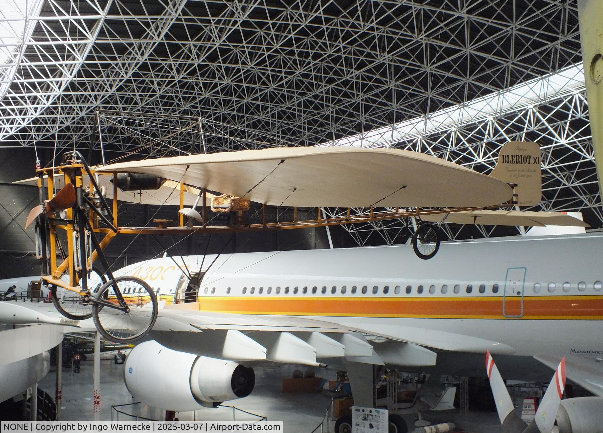 NONE, 2011 Gerard Lejeune Bleriot XI replica C/N 01, Gerard Lejeune Bleriot XI replica at the Aeroscopia, Blagnac (Toulouse)