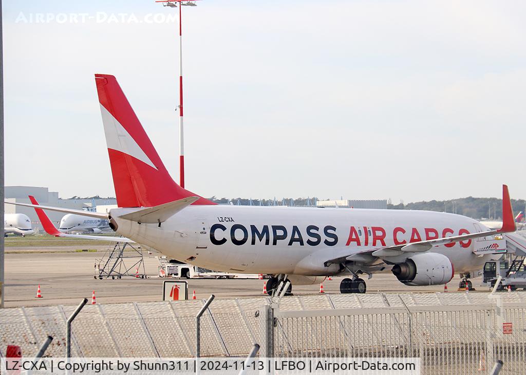 LZ-CXA, 1999 Boeing 737-856F C/N 28826, Parked at the Cargo area...