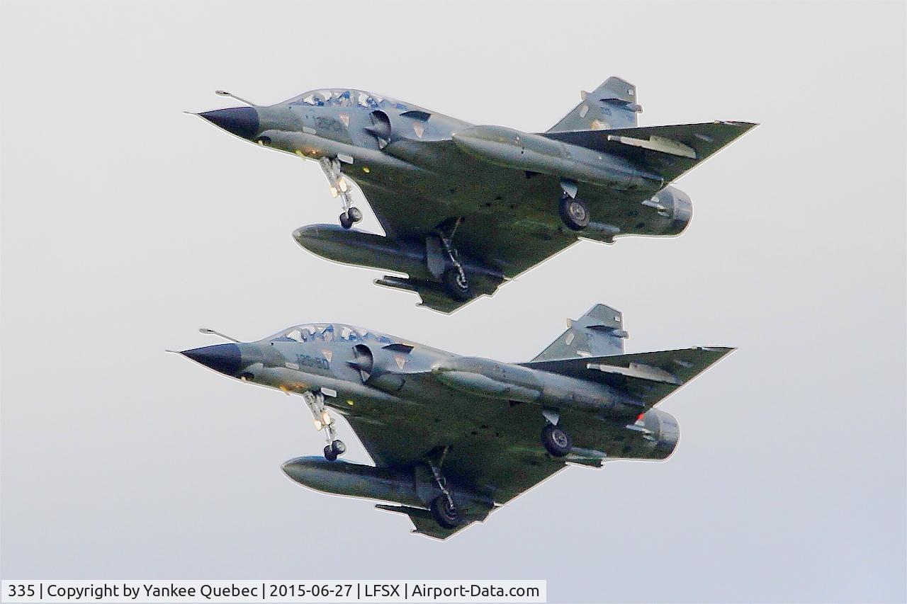 335, Dassault Mirage 2000N C/N 261, Dassault Mirage 2000N,  Luxeuil-St Sauveur Air Base 116 (LFSX)
