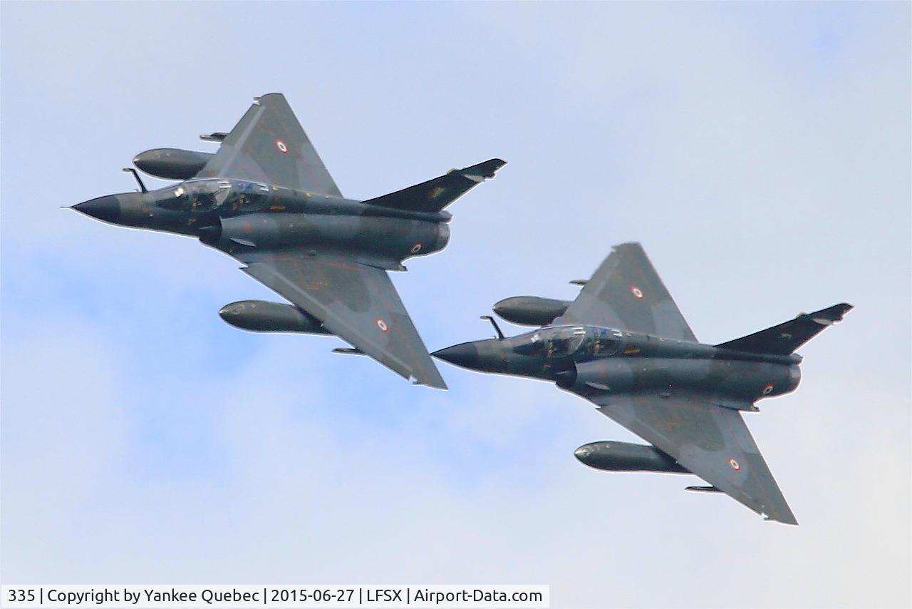 335, Dassault Mirage 2000N C/N 261, Dassault Mirage 2000N,  Luxeuil-St Sauveur Air Base 116 (LFSX)