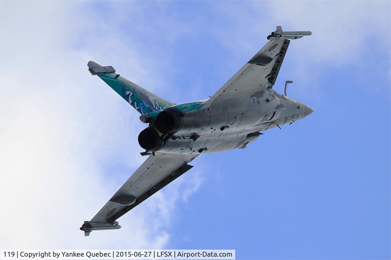 119, 2010 Dassault Rafale C C/N 119, Dassault Rafale C (113-IX), On display, Luxeuil-St Sauveur Air Base 116 (LFSX)