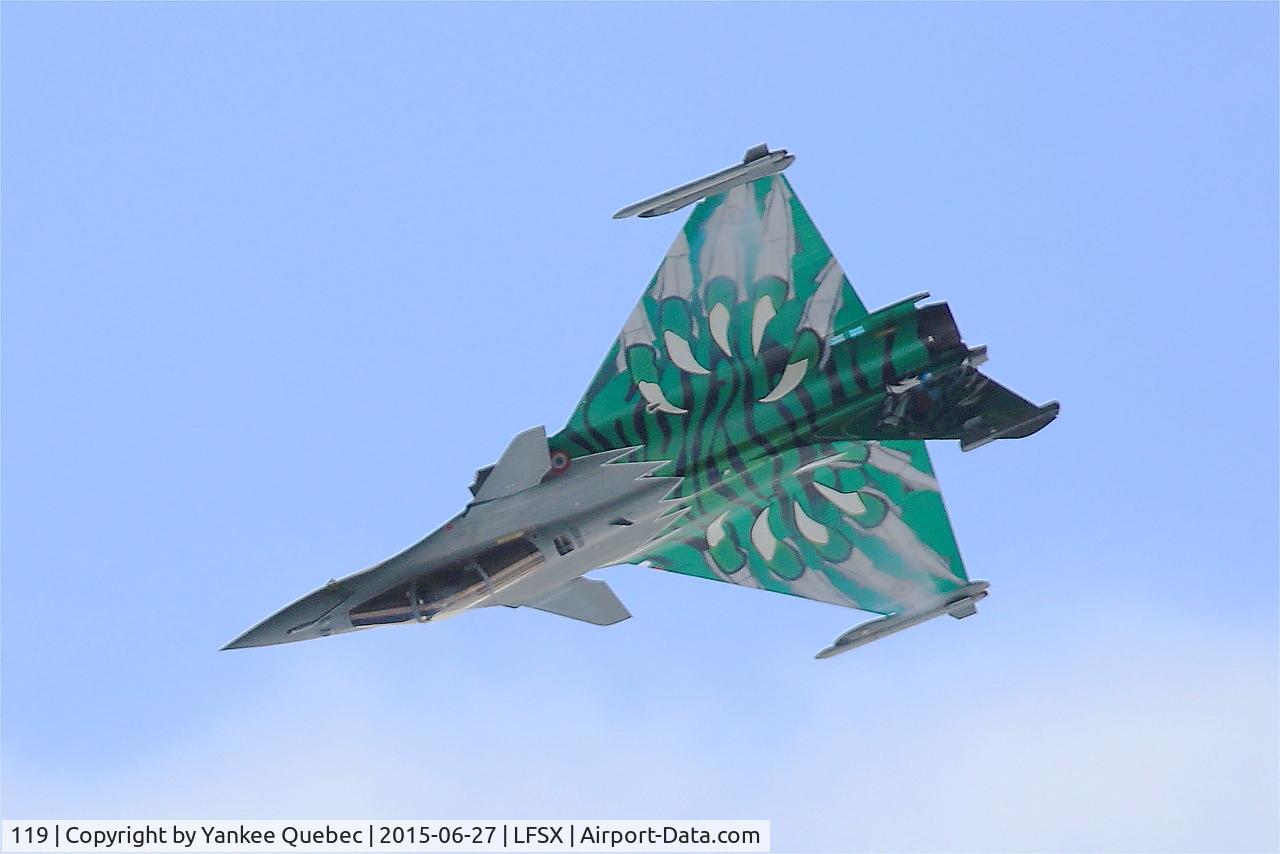 119, 2010 Dassault Rafale C C/N 119, Dassault Rafale C (113-IX), On display, Luxeuil-St Sauveur Air Base 116 (LFSX)