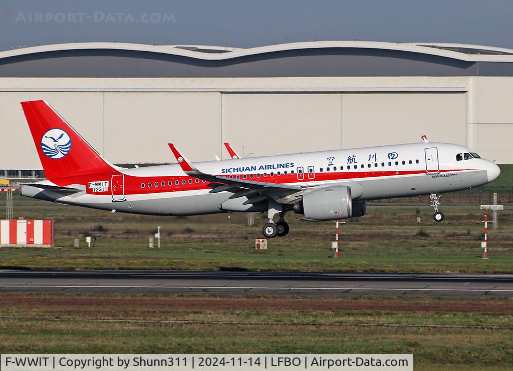 F-WWIT, 2024 Airbus A320-271N C/N 12311, C/n 12311 - To be B-32JR