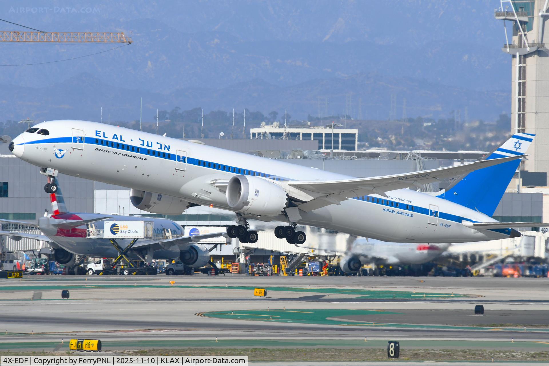 4X-EDF, 2018 Boeing 787-958 Dreamliner C/N 63394, ELAL B789 in retro outfit