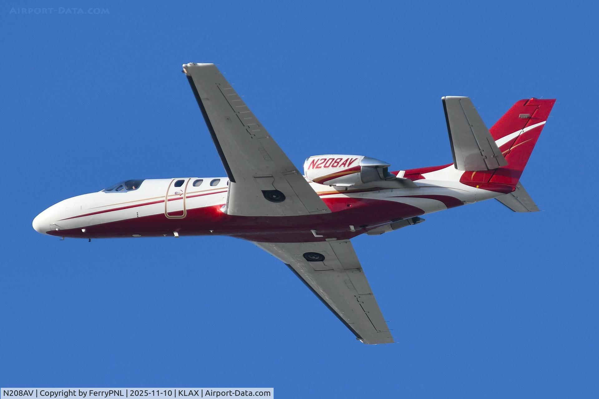N208AV, 1996 Cessna 560 Citation Ultra C/N 560-0358, Teton Leasing Ce560