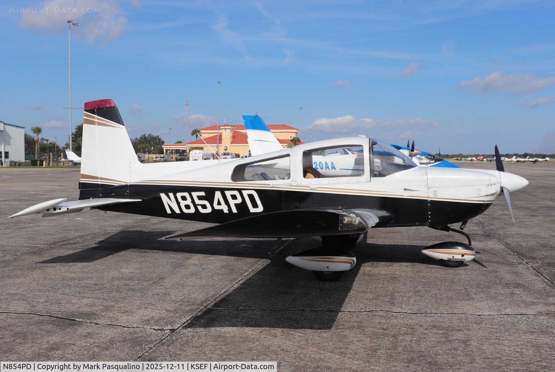 N854PD, Grumman American AA-5B Tiger C/N AA5B-0854, Grumman American AA-5B