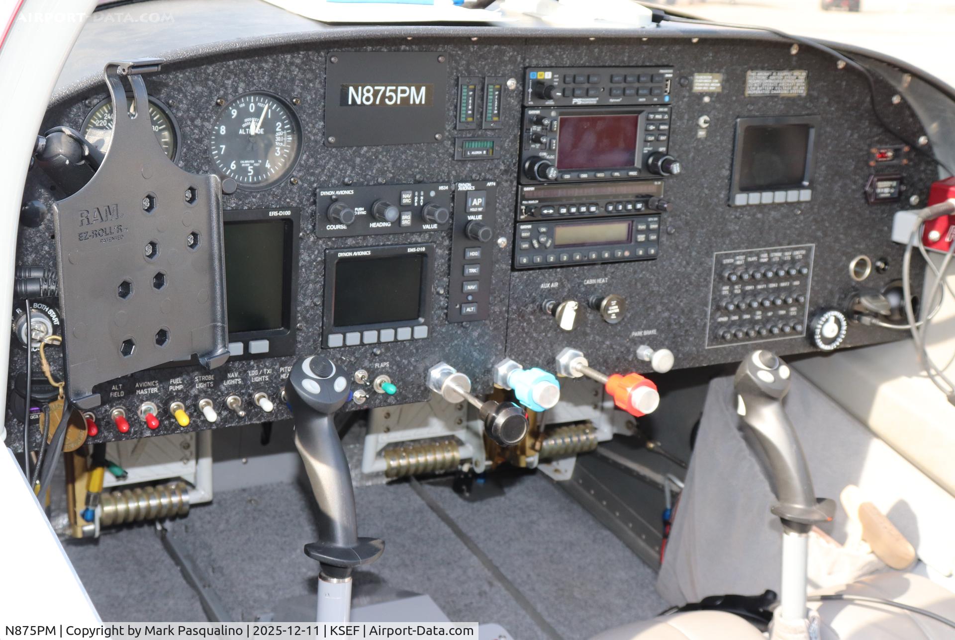 N875PM, 2017 Vans RV-7 C/N 71957, Vans RV-7