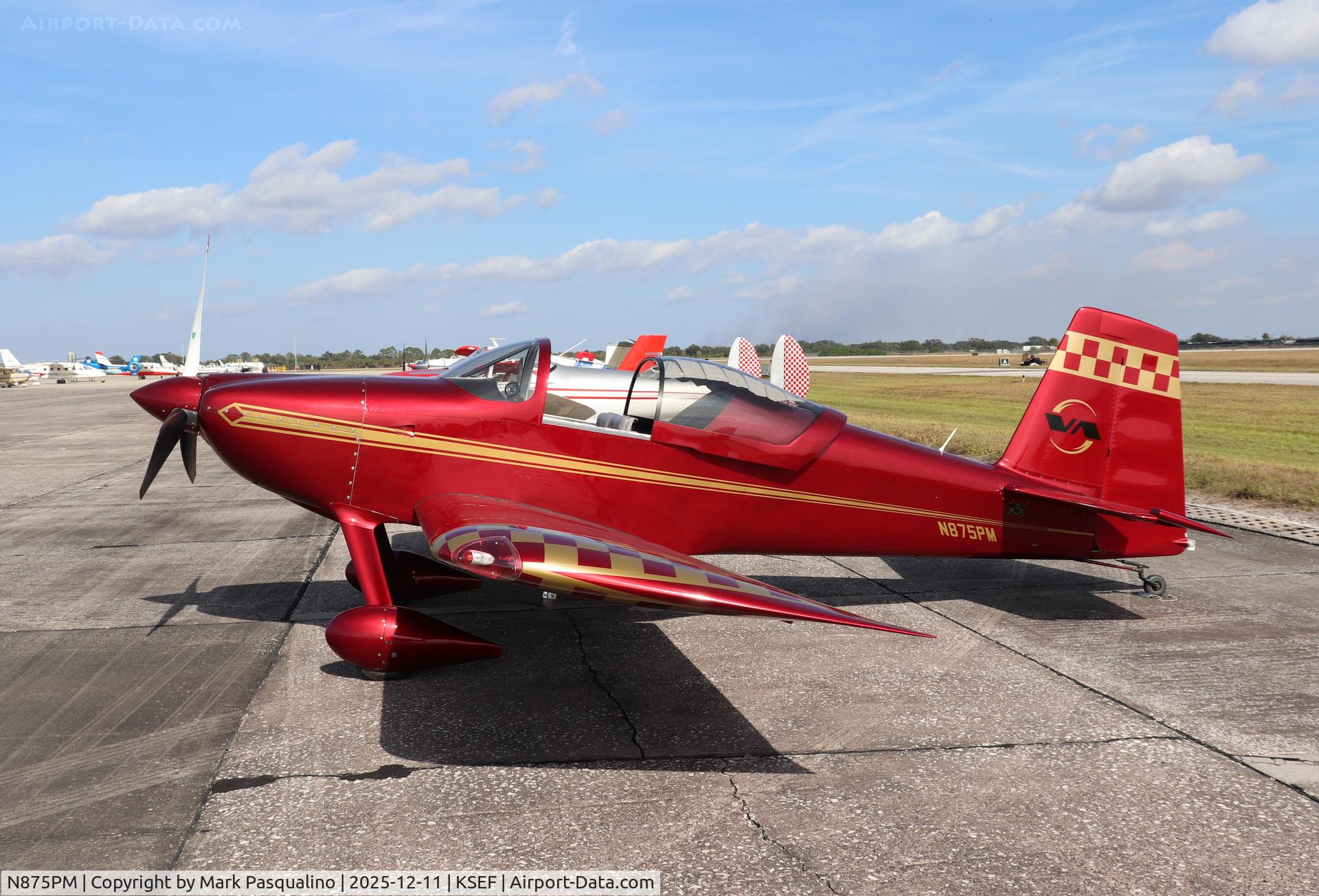 N875PM, 2017 Vans RV-7 C/N 71957, Vans RV-7