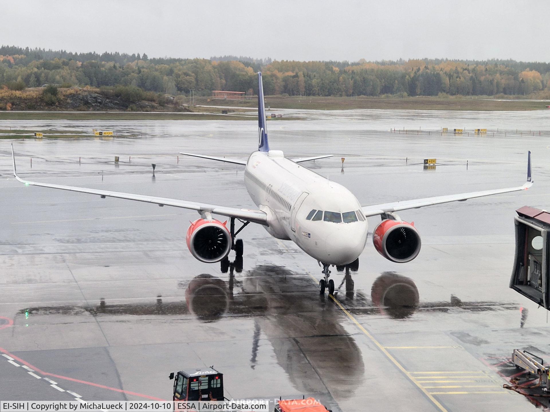EI-SIH, 2018 Airbus A320-251N C/N 8551, At Arlanda
