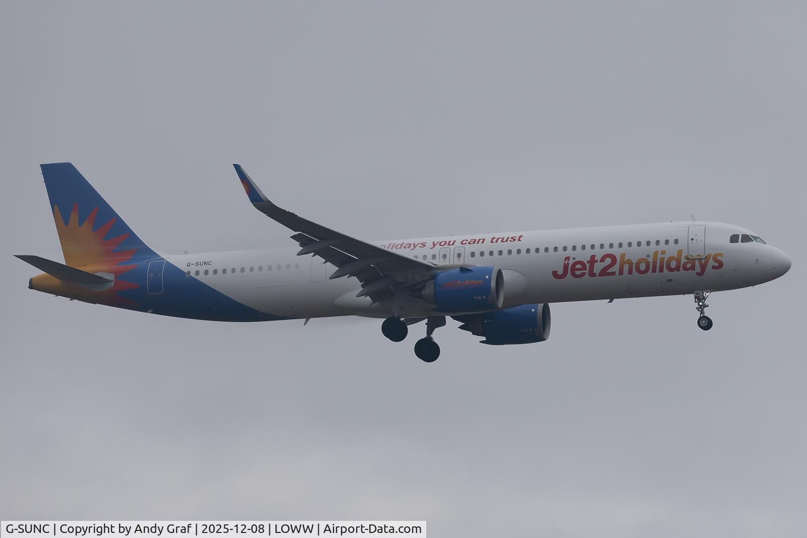 G-SUNC, Airbus 321-251NX C/N 11489, Jet2 A321N