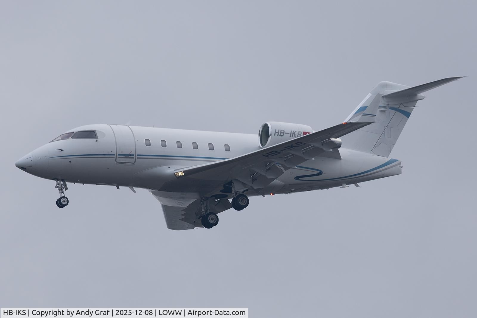 HB-IKS, 1989 Canadair Challenger 601-3A (CL-600-2B16) C/N 5042, Untitled CL600