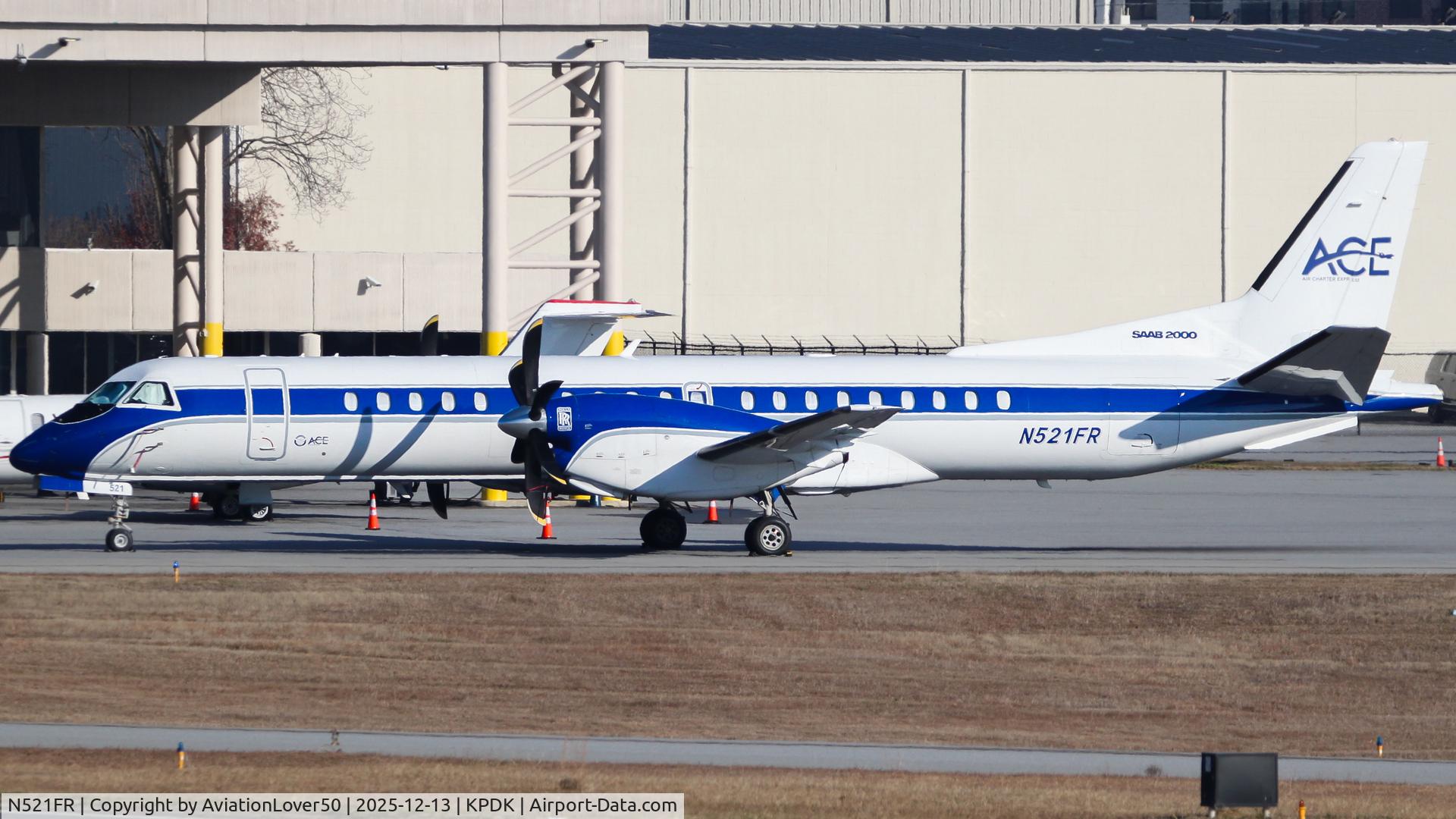 N521FR, 1995 Saab 2000 C/N 2000-020, ACE/Freight Runners Express Saab 2000