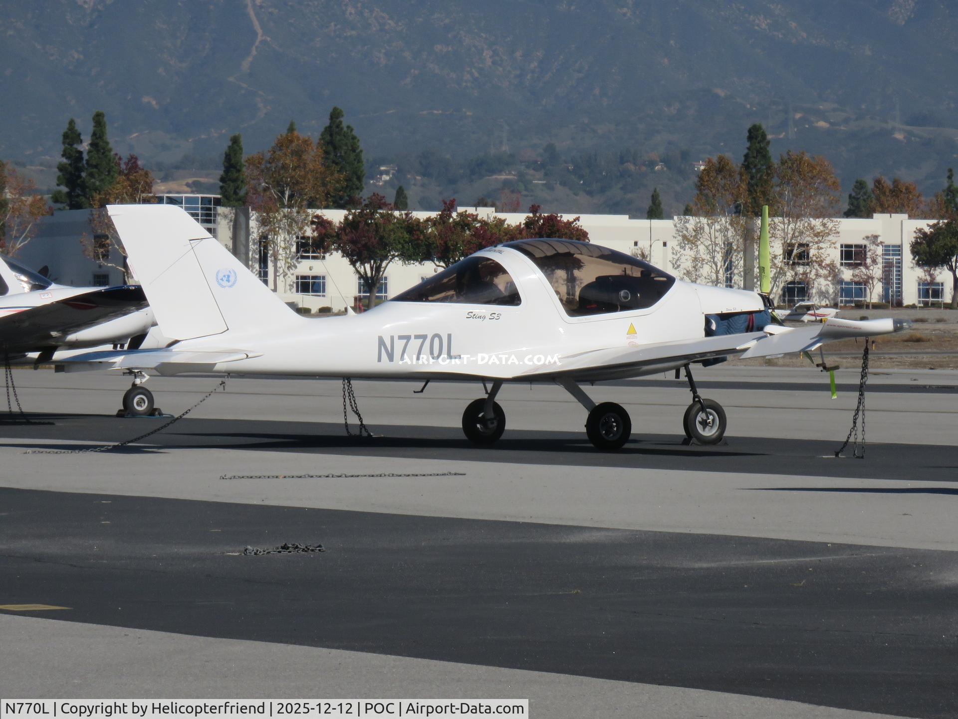 N770L, 2008 TL Ultralight TL-2000 Sting S3 C/N TLUSA169, Parked in east transit parking