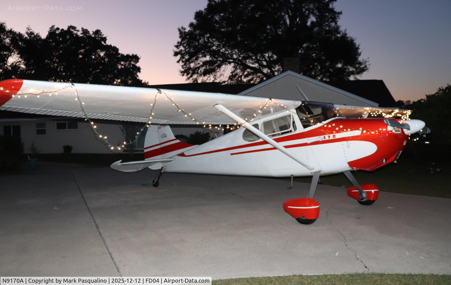 N9170A, 1950 Cessna 170A C/N 19361, Cessna 170A