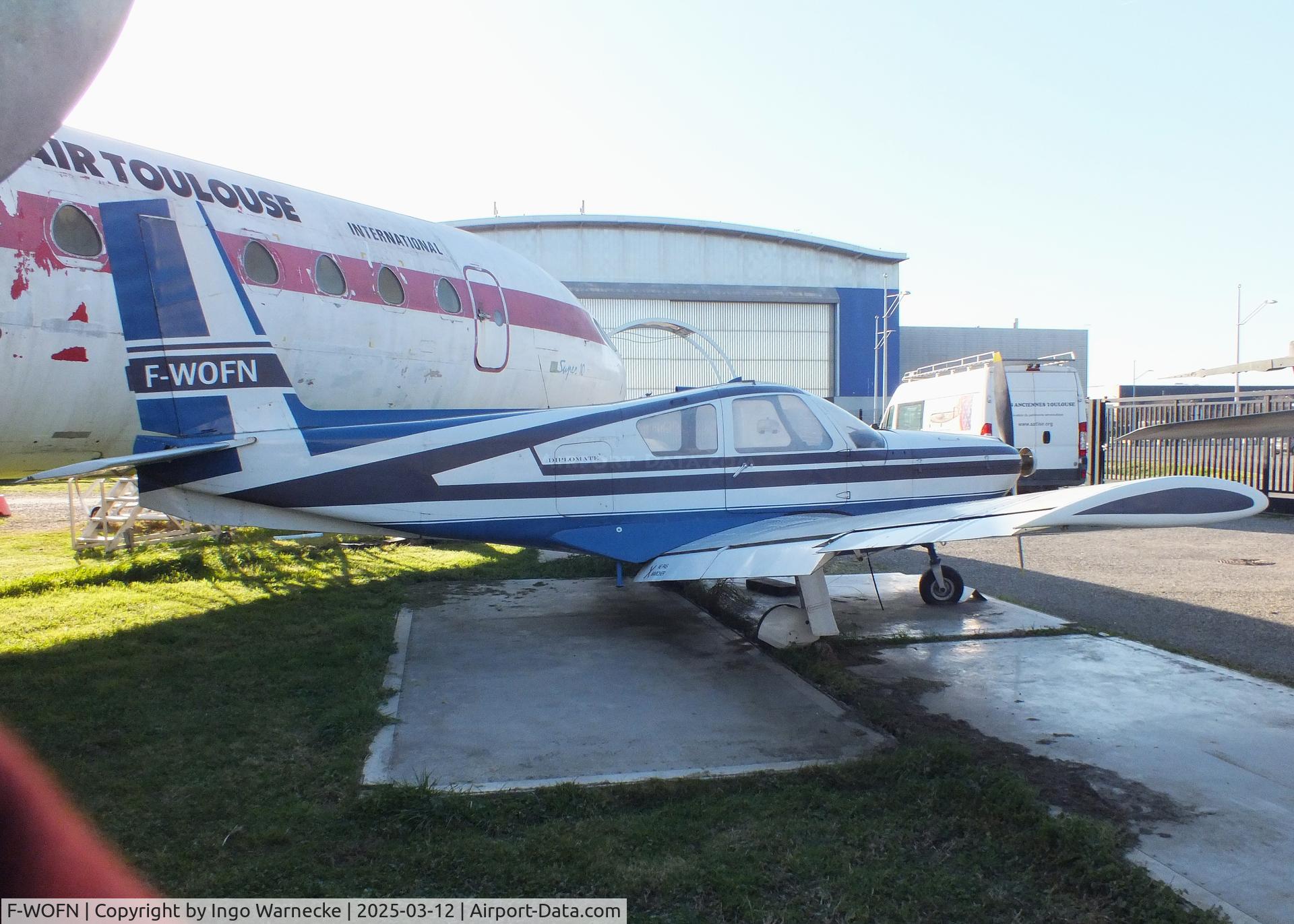 F-WOFN, 1967 Socata ST-10 Diplomate C/N 01, SOCATA ST-10 Diplomate at the Ailes Anciennes Toulouse Museum, Blagnac