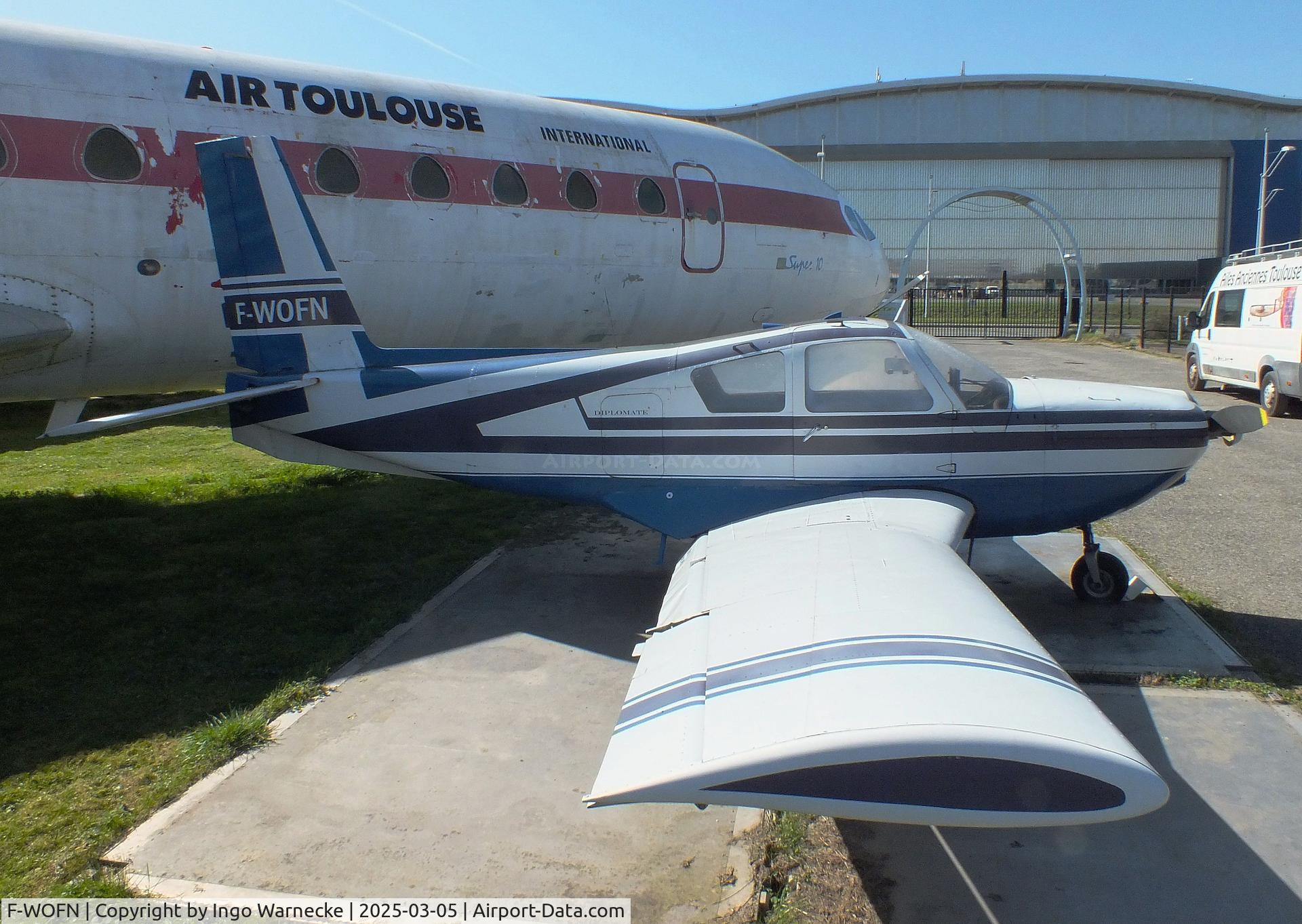 F-WOFN, 1967 Socata ST-10 Diplomate C/N 01, SOCATA ST-10 Diplomate at the Ailes Anciennes Toulouse Museum, Blagnac