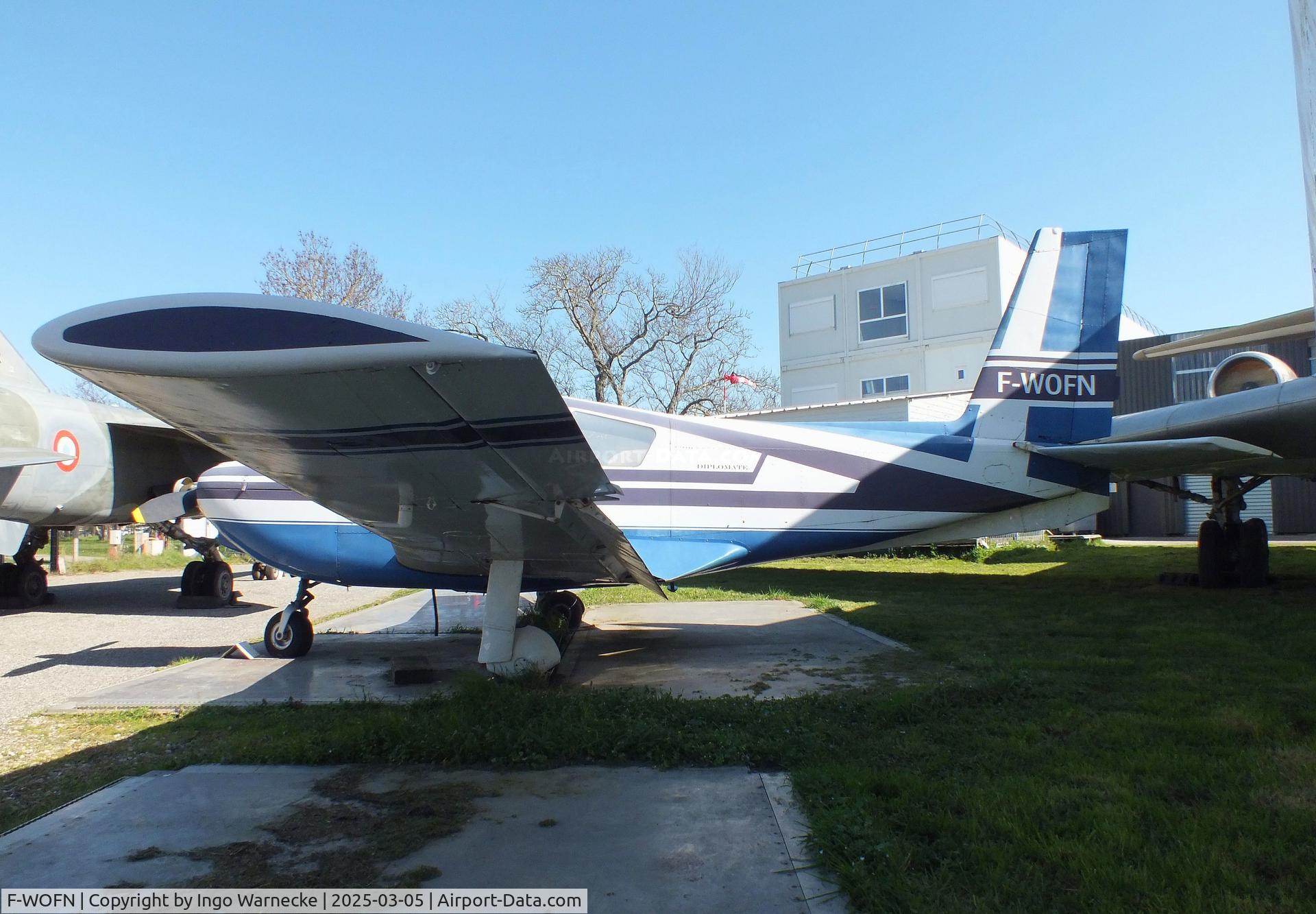 F-WOFN, 1967 Socata ST-10 Diplomate C/N 01, SOCATA ST-10 Diplomate at the Ailes Anciennes Toulouse Museum, Blagnac