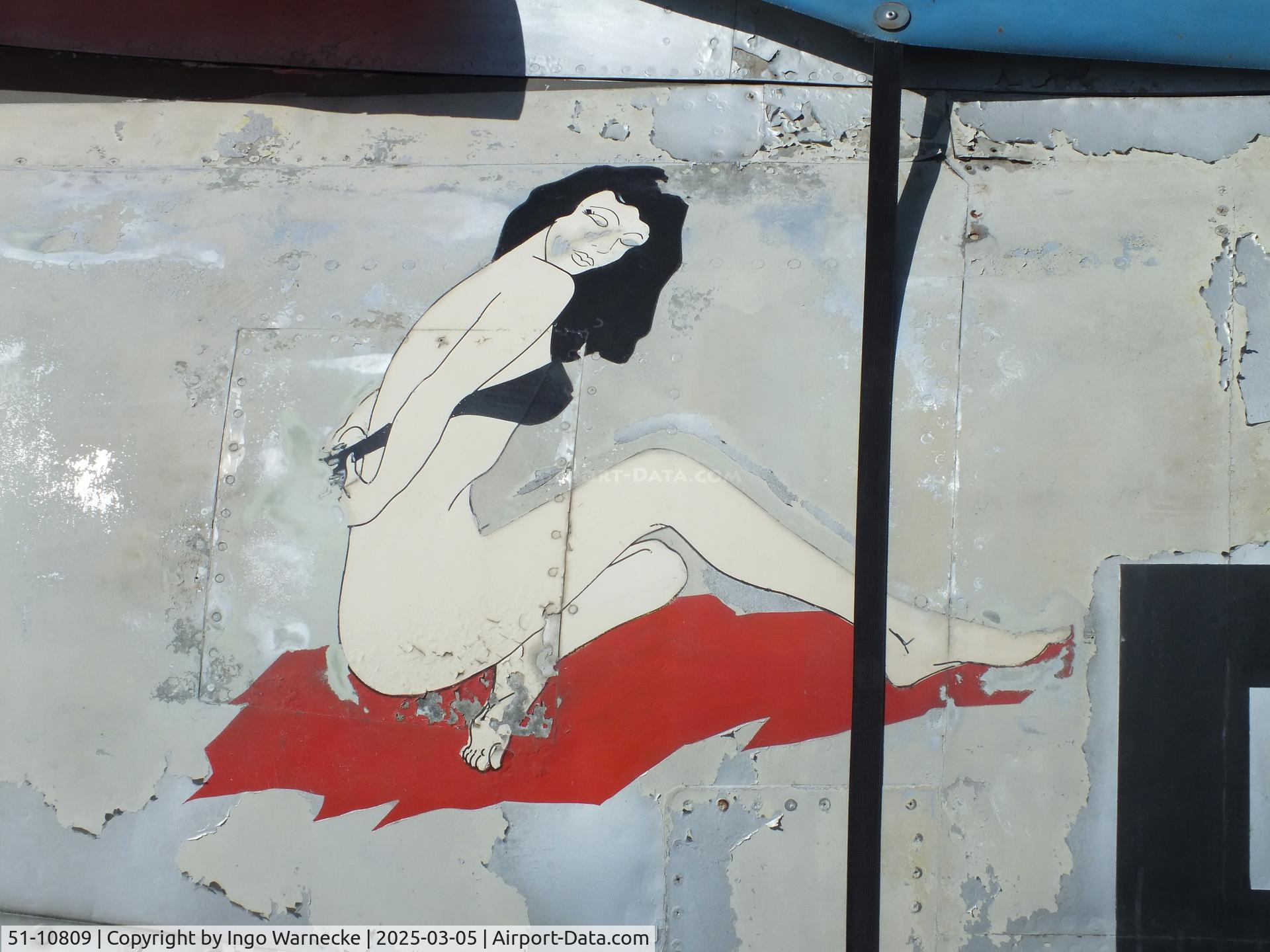 51-10809, 1951 Republic F-84G Thunderstreak C/N 2542-1262B, Republic F-84G Thunderstreak at the Ailes Anciennes Toulouse Museum, Blagnac