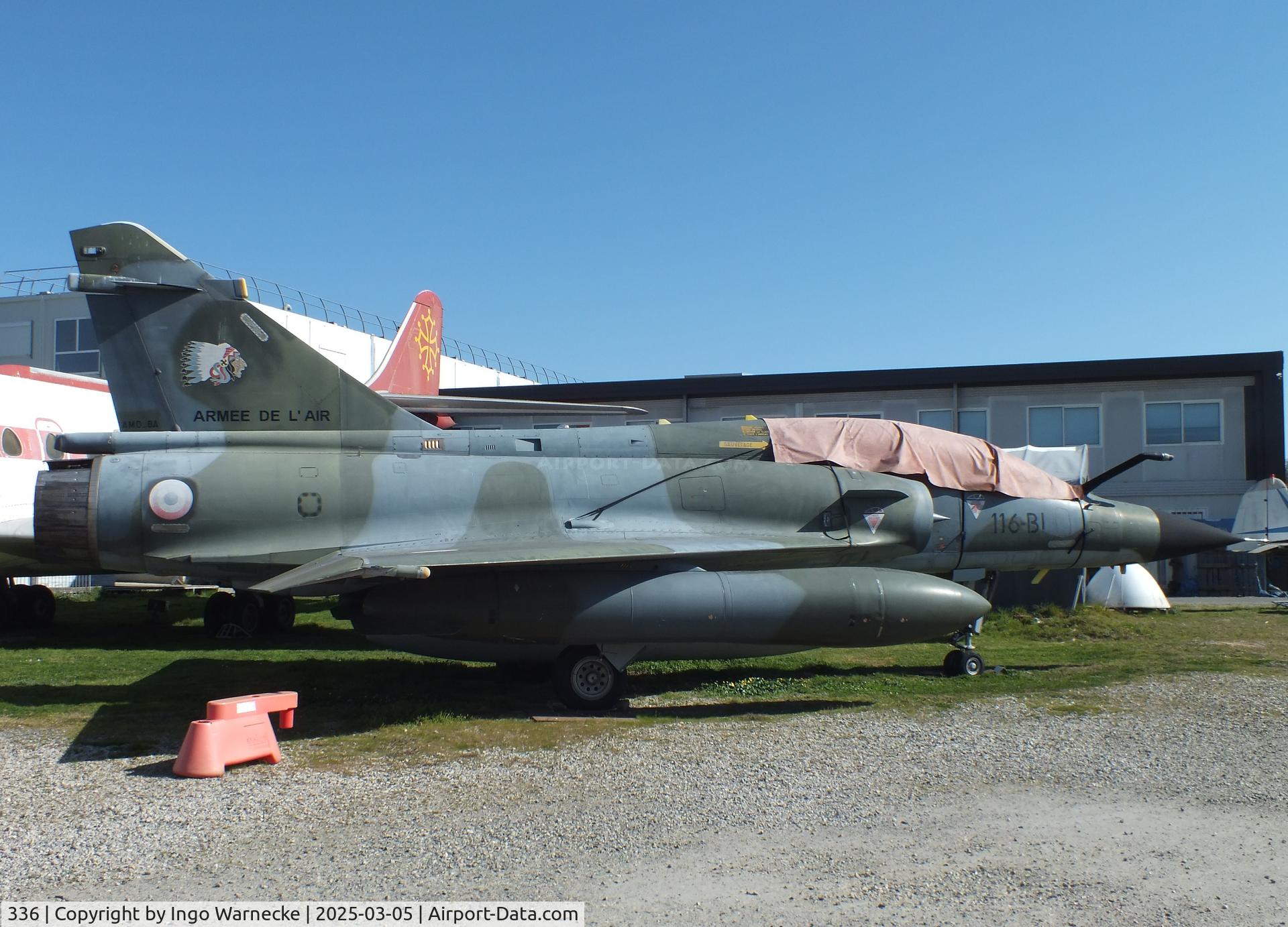 336, Dassault Mirage 2000N C/N 336, Dassault Mirage 2000N at the Ailes Anciennes Toulouse Museum, Blagnac