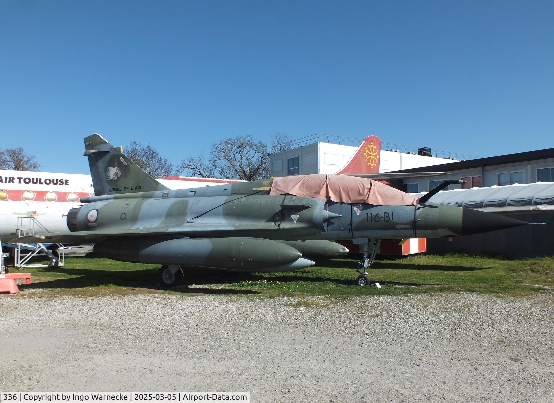 336, Dassault Mirage 2000N C/N 336, Dassault Mirage 2000N at the Ailes Anciennes Toulouse Museum, Blagnac