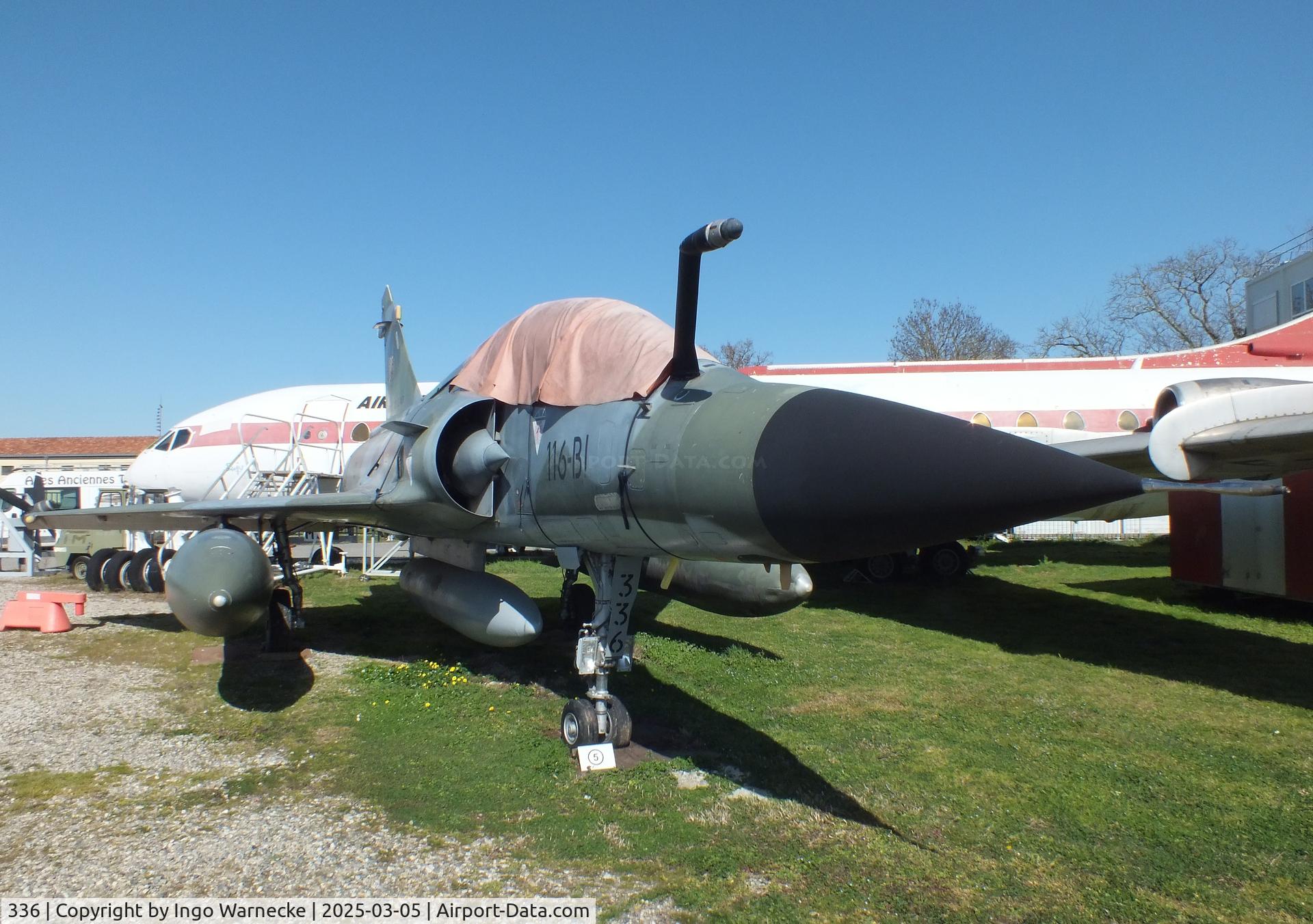 336, Dassault Mirage 2000N C/N 336, Dassault Mirage 2000N at the Ailes Anciennes Toulouse Museum, Blagnac