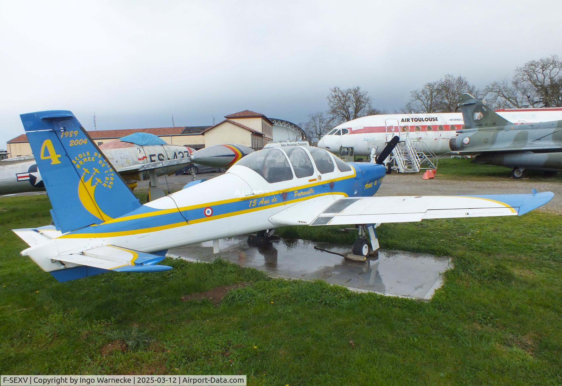 F-SEXV, Socata TB-30 Epsilon C/N 105, SOCATA TB-30 Epsilon at the Ailes Anciennes Toulouse Museum, Blagnac