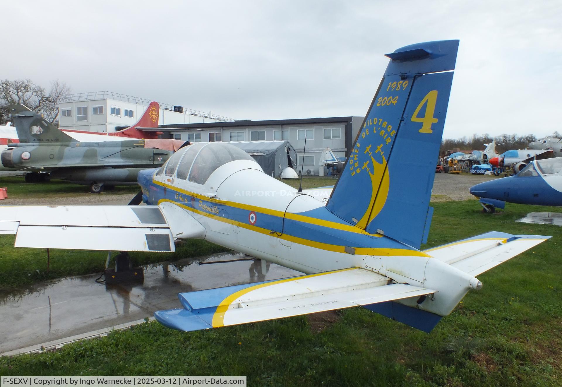 F-SEXV, Socata TB-30 Epsilon C/N 105, SOCATA TB-30 Epsilon at the Ailes Anciennes Toulouse Museum, Blagnac