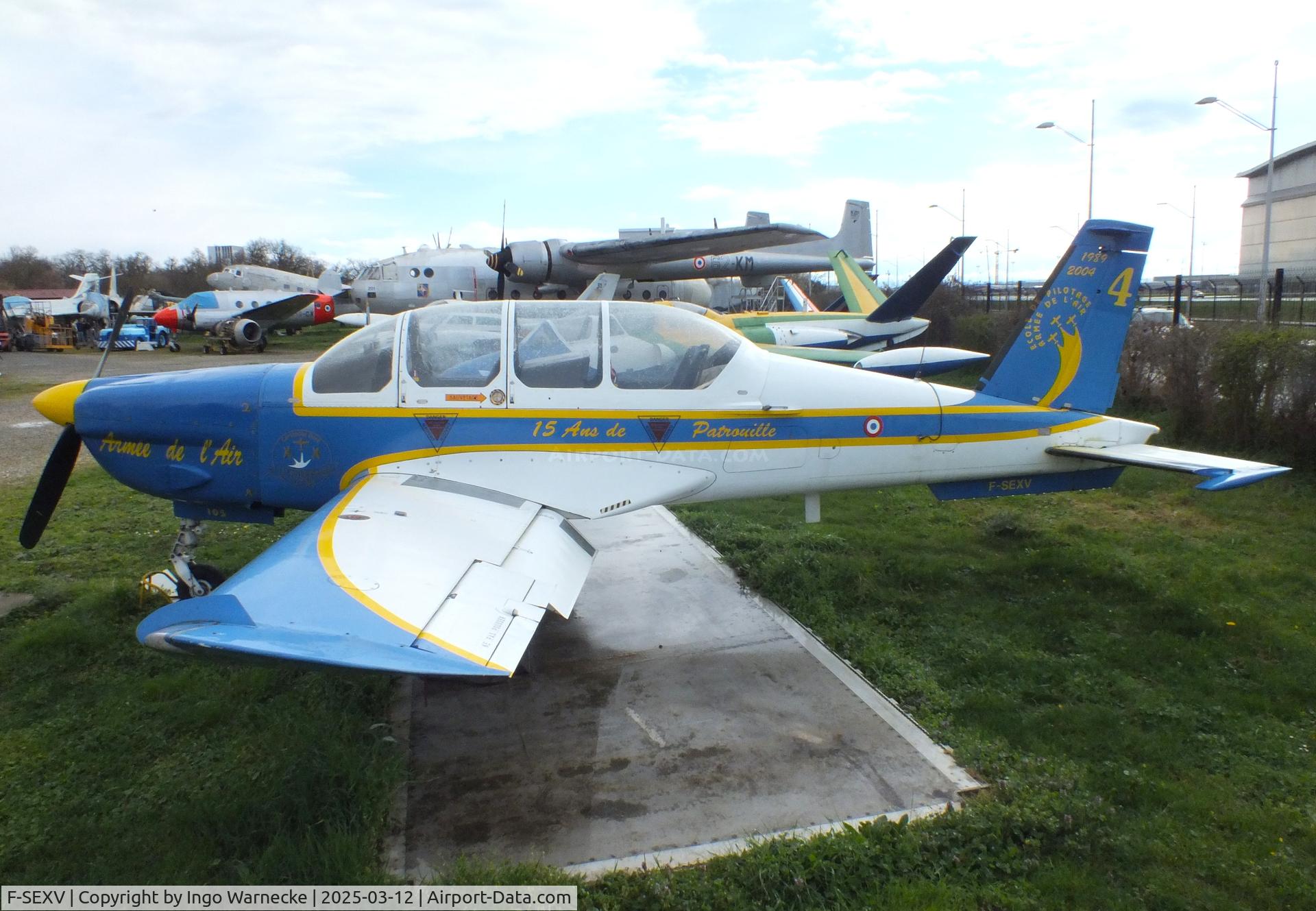 F-SEXV, Socata TB-30 Epsilon C/N 105, SOCATA TB-30 Epsilon at the Ailes Anciennes Toulouse Museum, Blagnac
