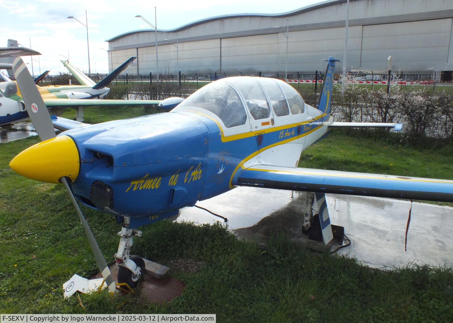 F-SEXV, Socata TB-30 Epsilon C/N 105, SOCATA TB-30 Epsilon at the Ailes Anciennes Toulouse Museum, Blagnac